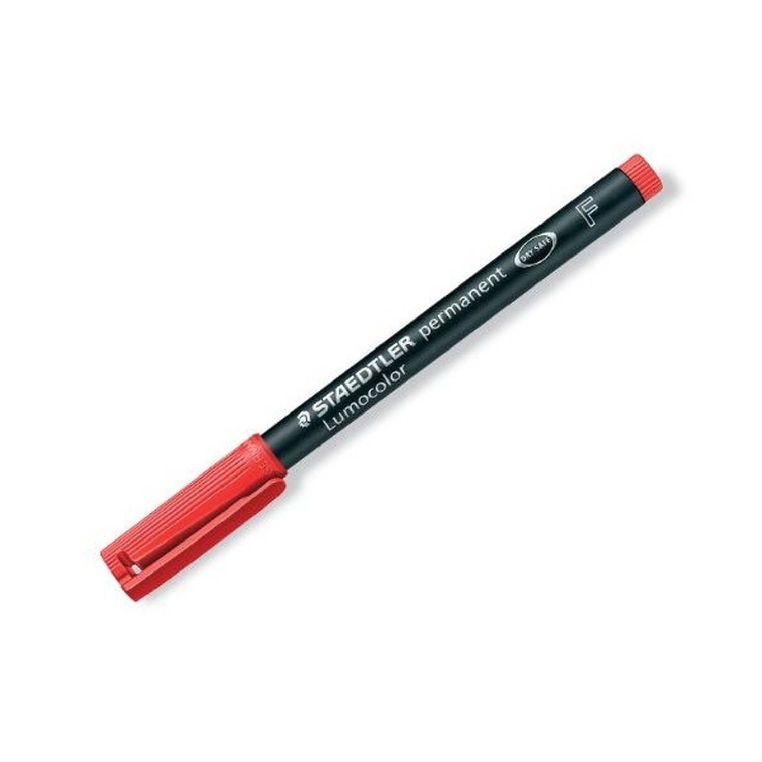 MARCADOR LUMOCOLOR PERMANENTE PUNTA FINA 0,6MM. ROJO STAEDTLER 318-2 (10 Uds)