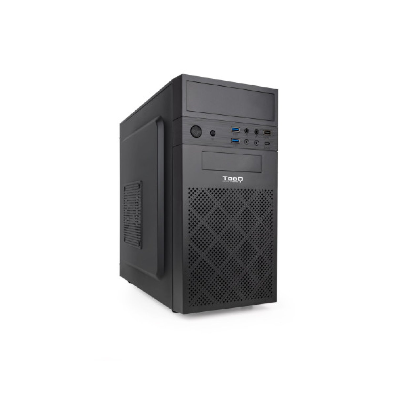 TooQ · Caja Minitorre Micro-ATX · Negra