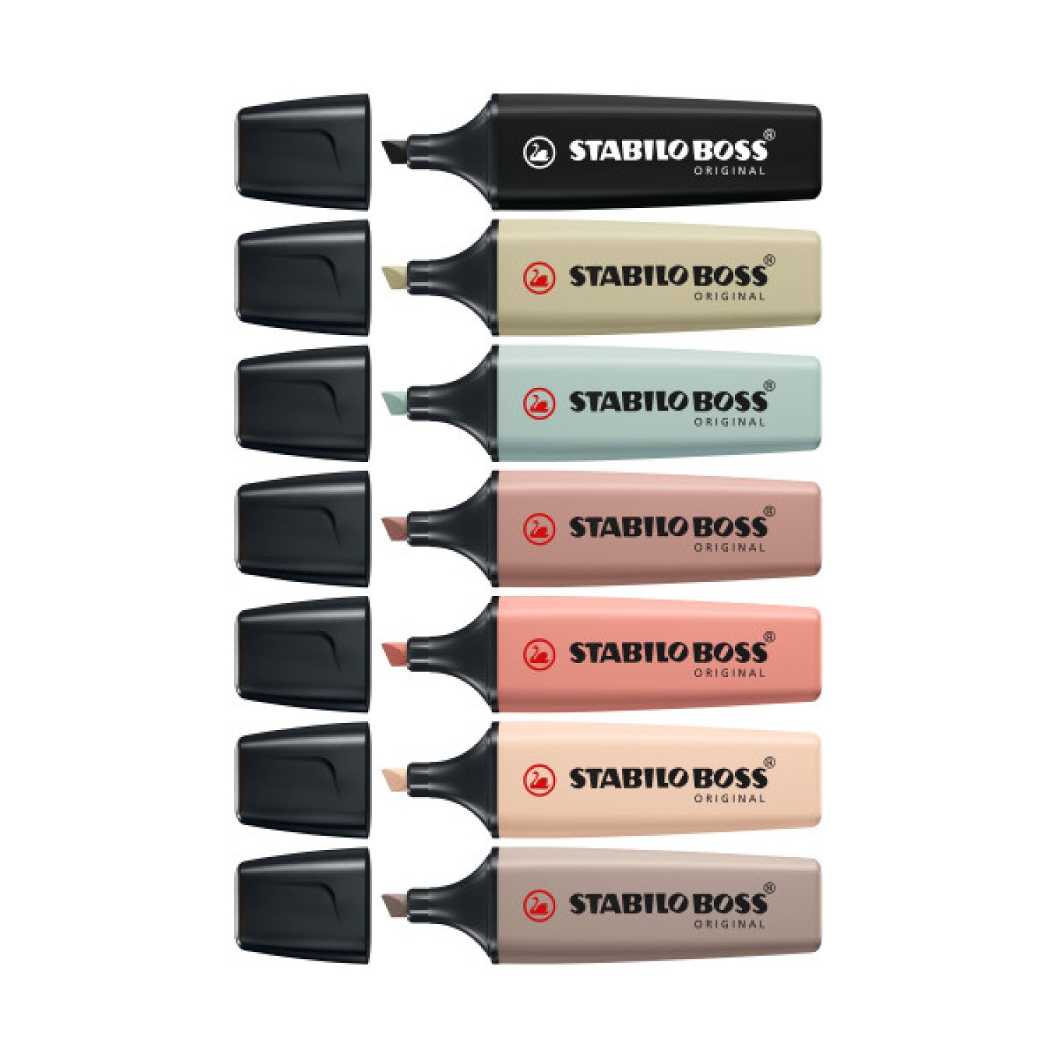 Stabilo Boss NatureColors · Marcadores · Pack 6 Colores · Punta de Cincel