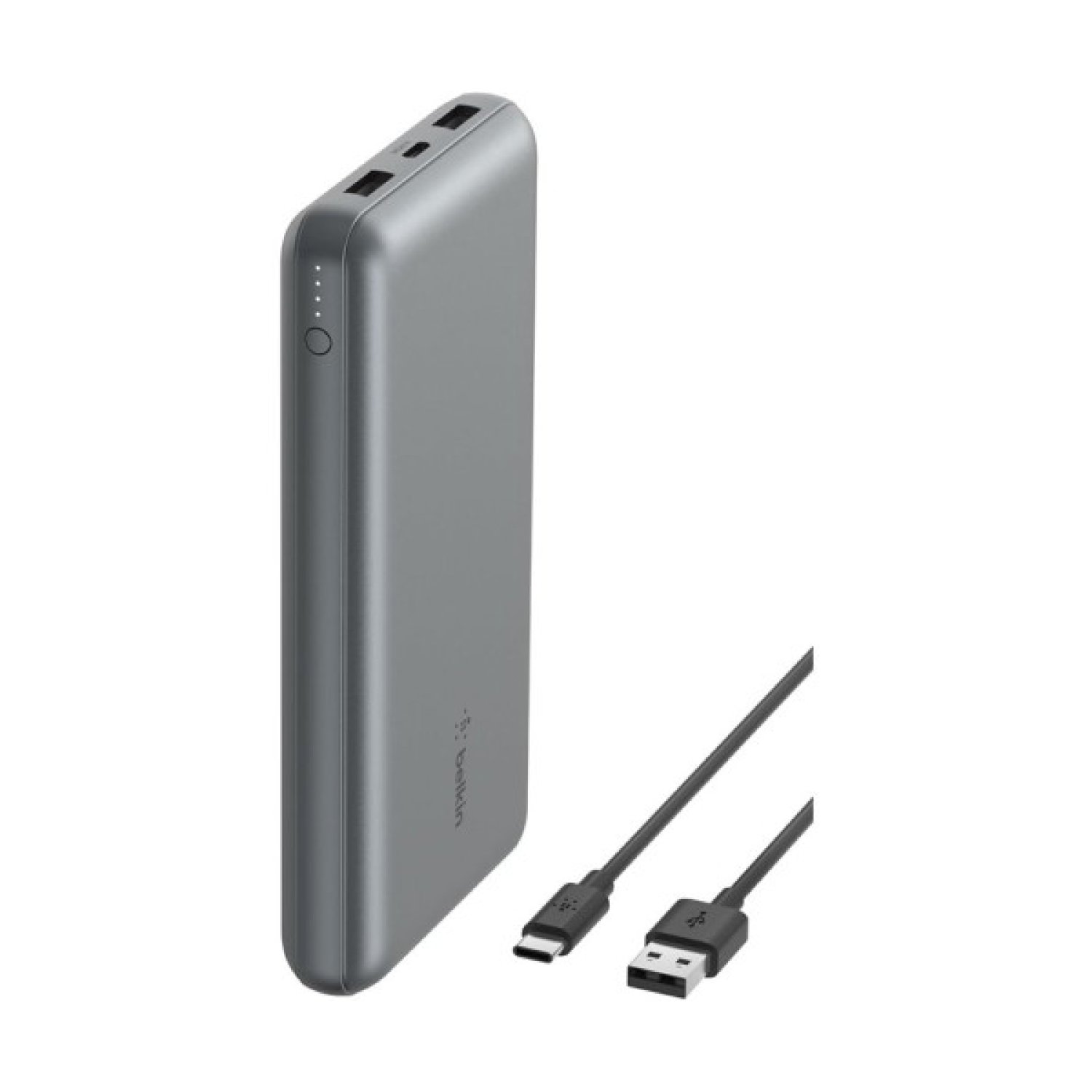 Belkin Power Bank 20K · 15W · Space Grey · Carga Rápida