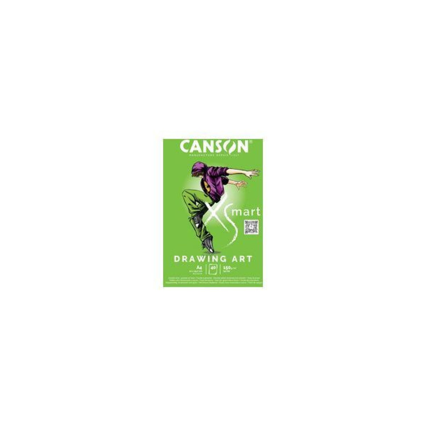 Canson XSmart Drawing Art · Bloc Dibujo A4 · 40 Hojas · 150g