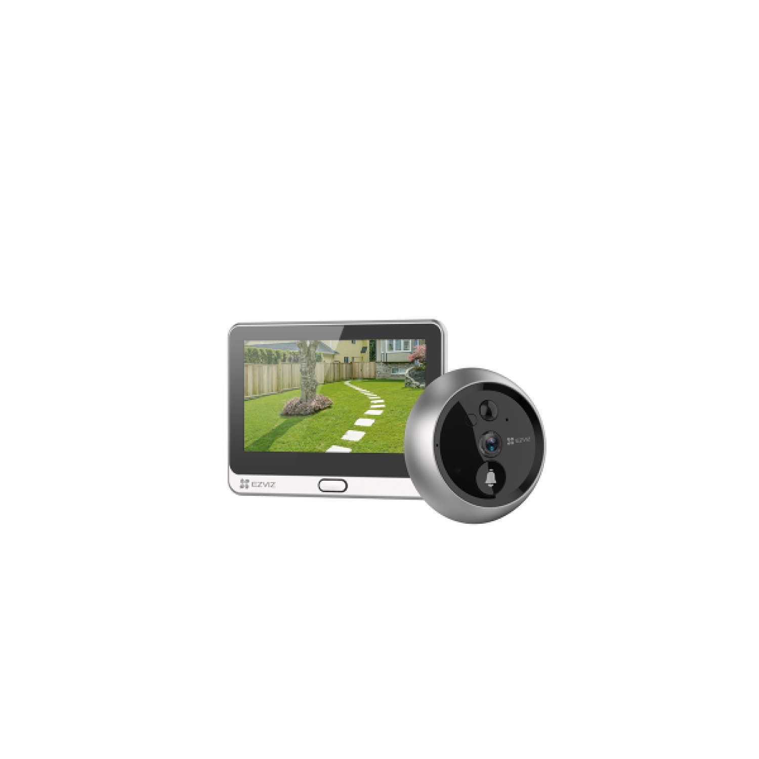 EZVIZ Mirilla Inteligente DP2 · 2K · WiFi · Visión Nocturna