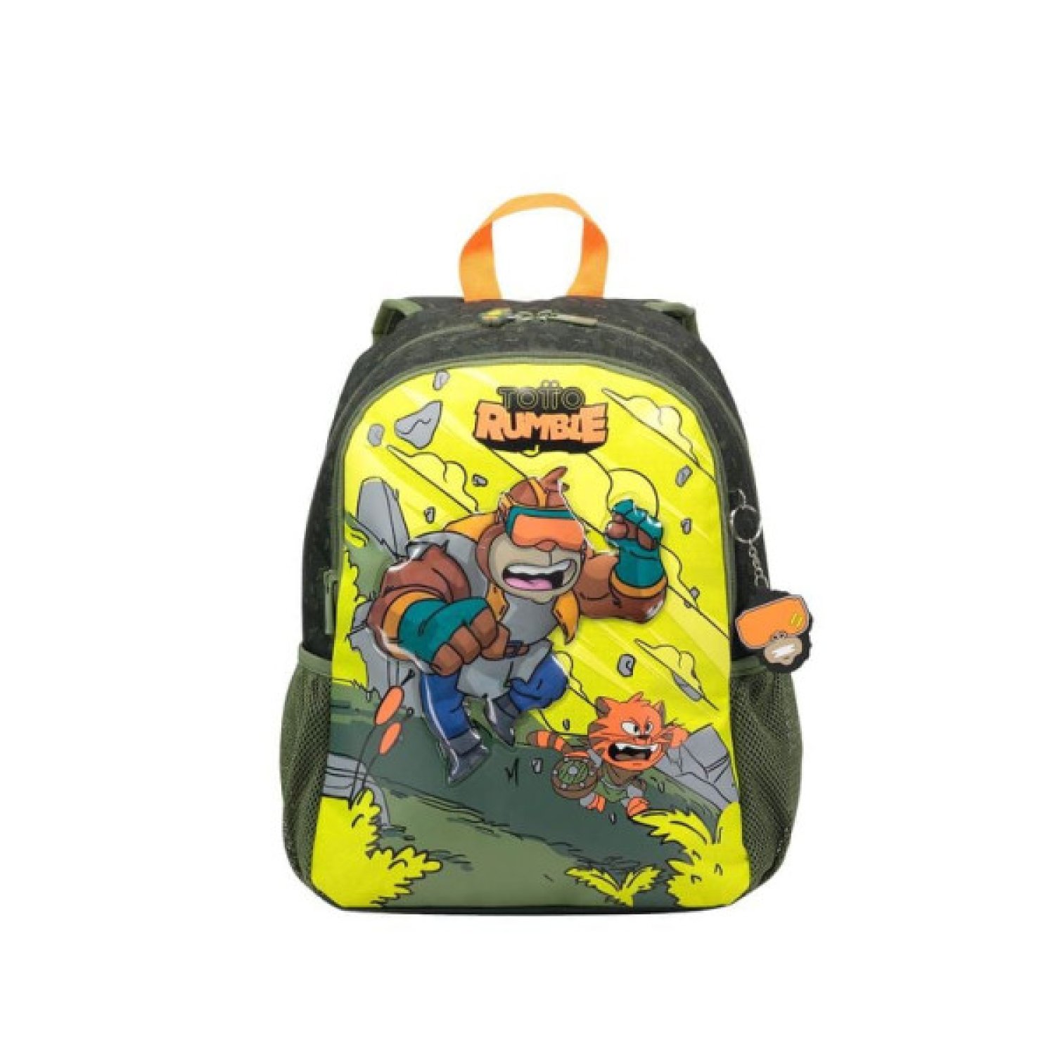 Totto Mochila Escolar Mediana · Diseño Cartoons · Compartimento Portátil