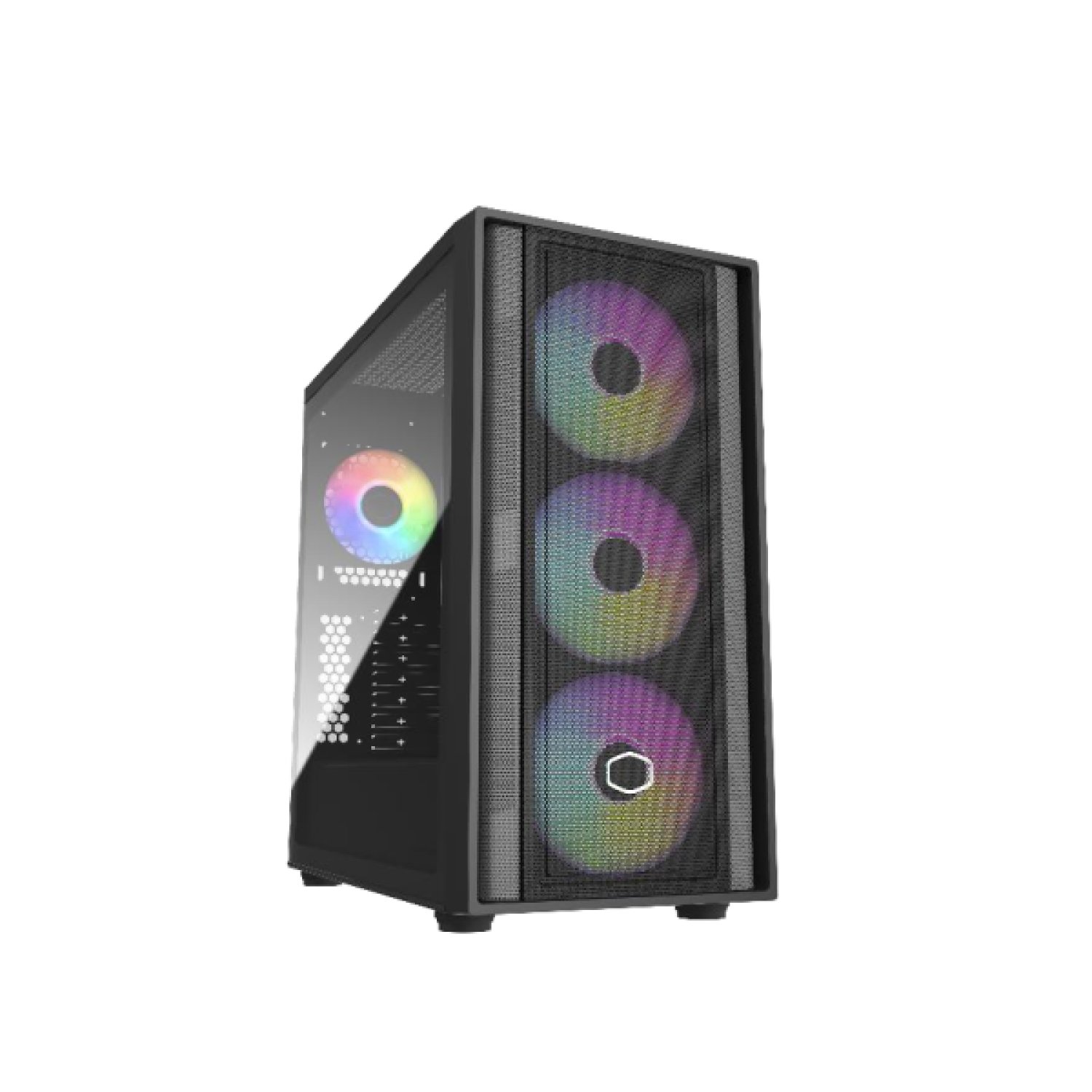 Cooler Master MasterBox 600 · Caja Torre ATX · Diseño Negro Compacto