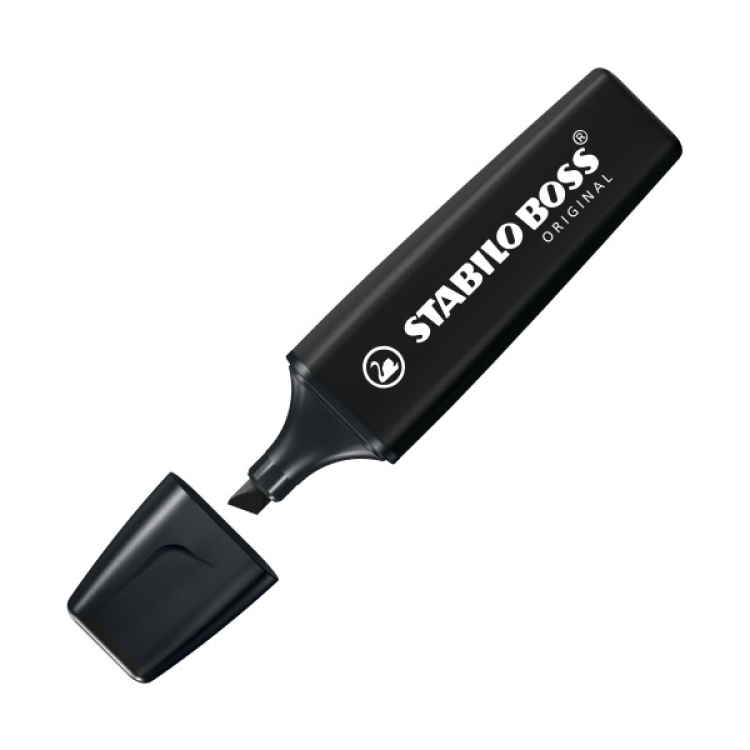 Stabilo Boss Original · Marcador · Punta de Cincel · Negro