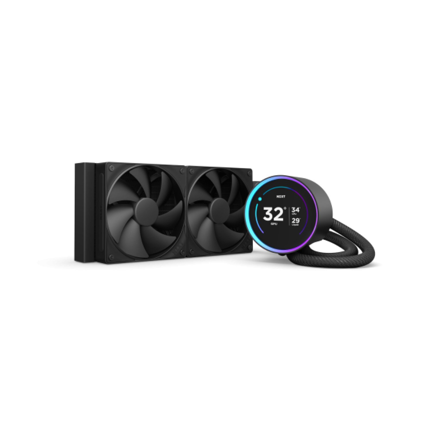 NZXT Kraken Elite 240 · Refrigeración Líquida AIO · 2x120mm · Negro
