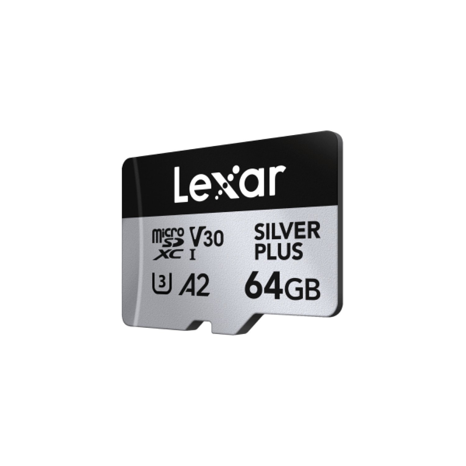Lexar Professional Silver Plus · MicroSDXC · 64GB · UHS-I · Clase 3