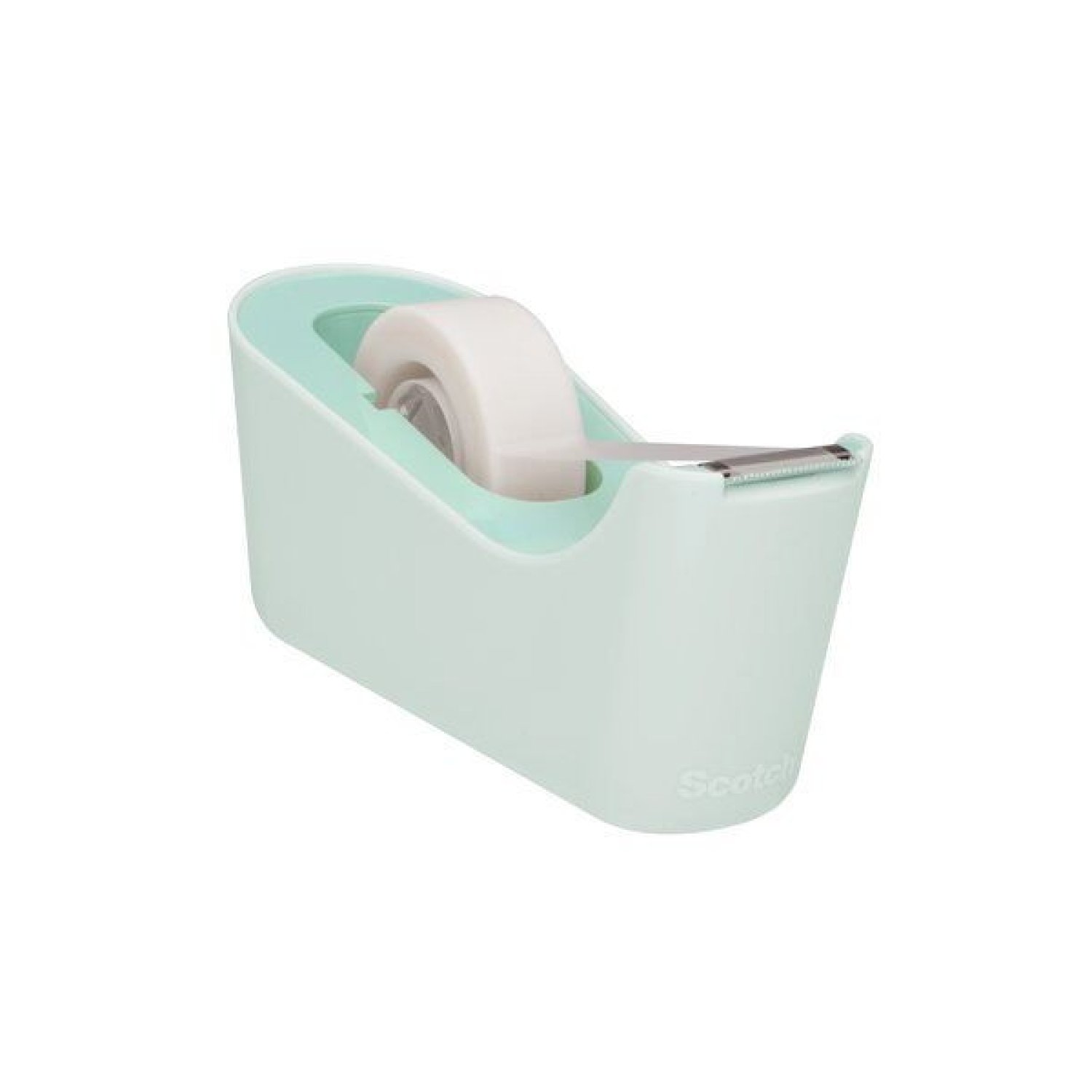 Scotch Magic · Dispensador Portarrollos C18 · Cinta Invisible 19mm x 33m · Sobremesa Menta