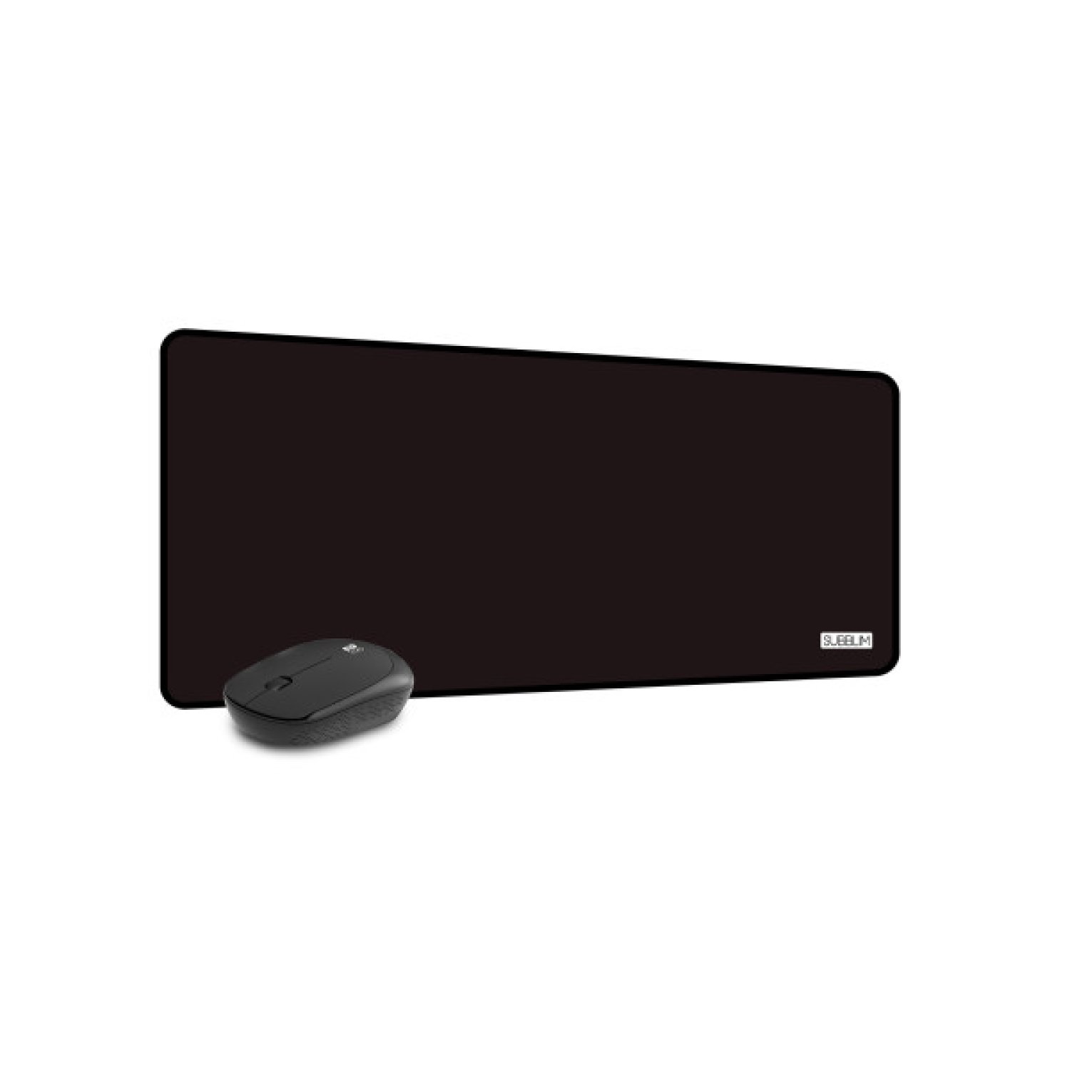 SUBBLIM Mousepad XL + Ratón Inalámbrico · Pack Harmony · Negro