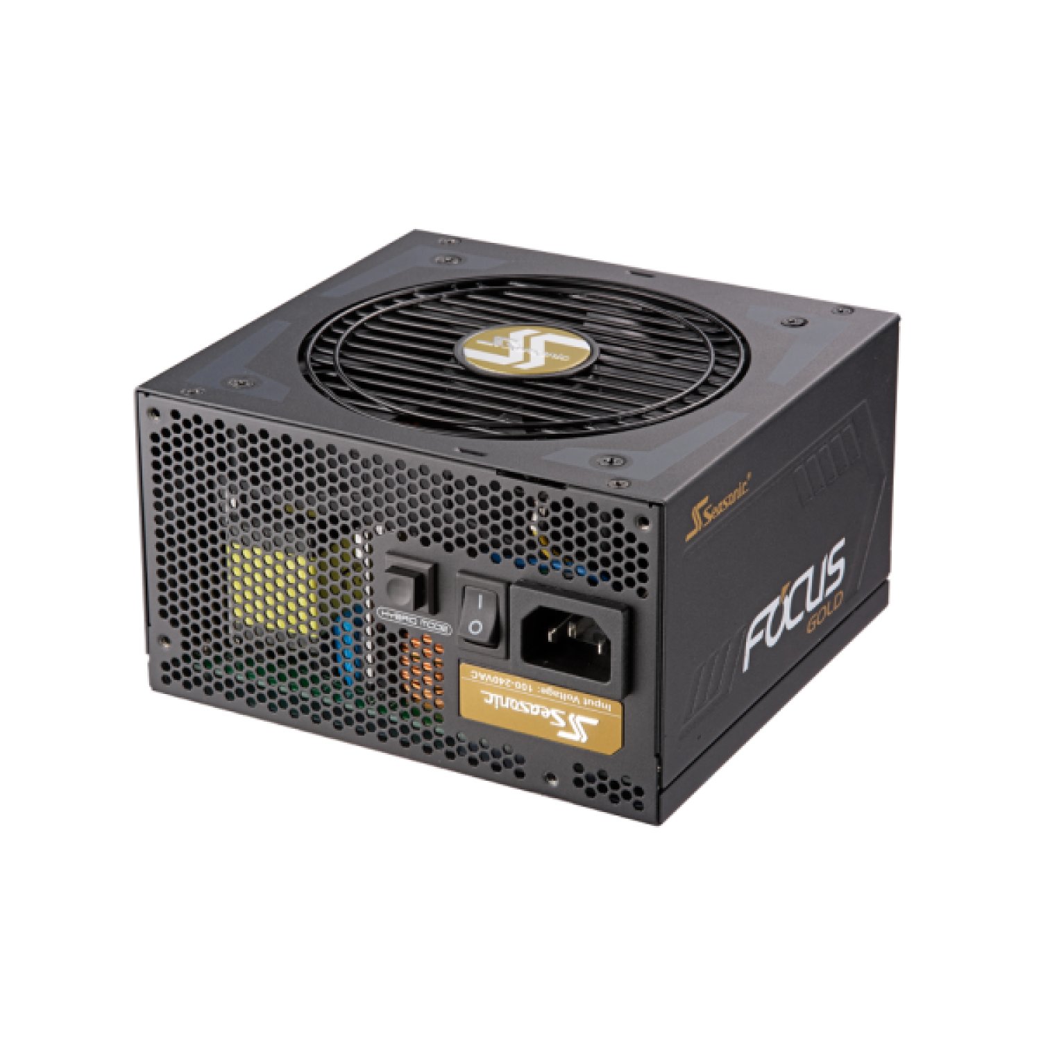 Seasonic Focus Gold 650W · 80+ Gold · Certificación 650W · 20+4 pin ATX