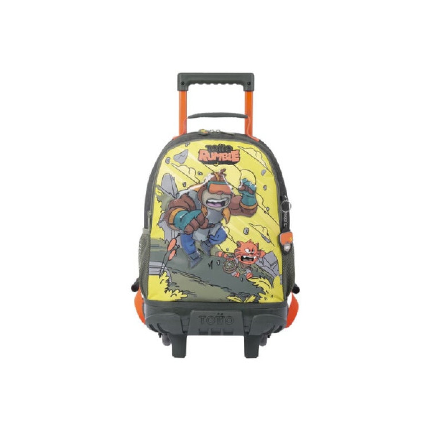 Totto Mochila Escolar · Con Ruedas · Mediana · Diseño Cartoons