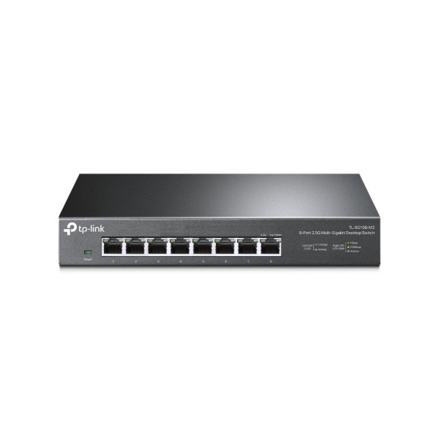 TP-Link TL-SG108-M2 · Switch Gestión 8 Puertos · Gigabit · Negro