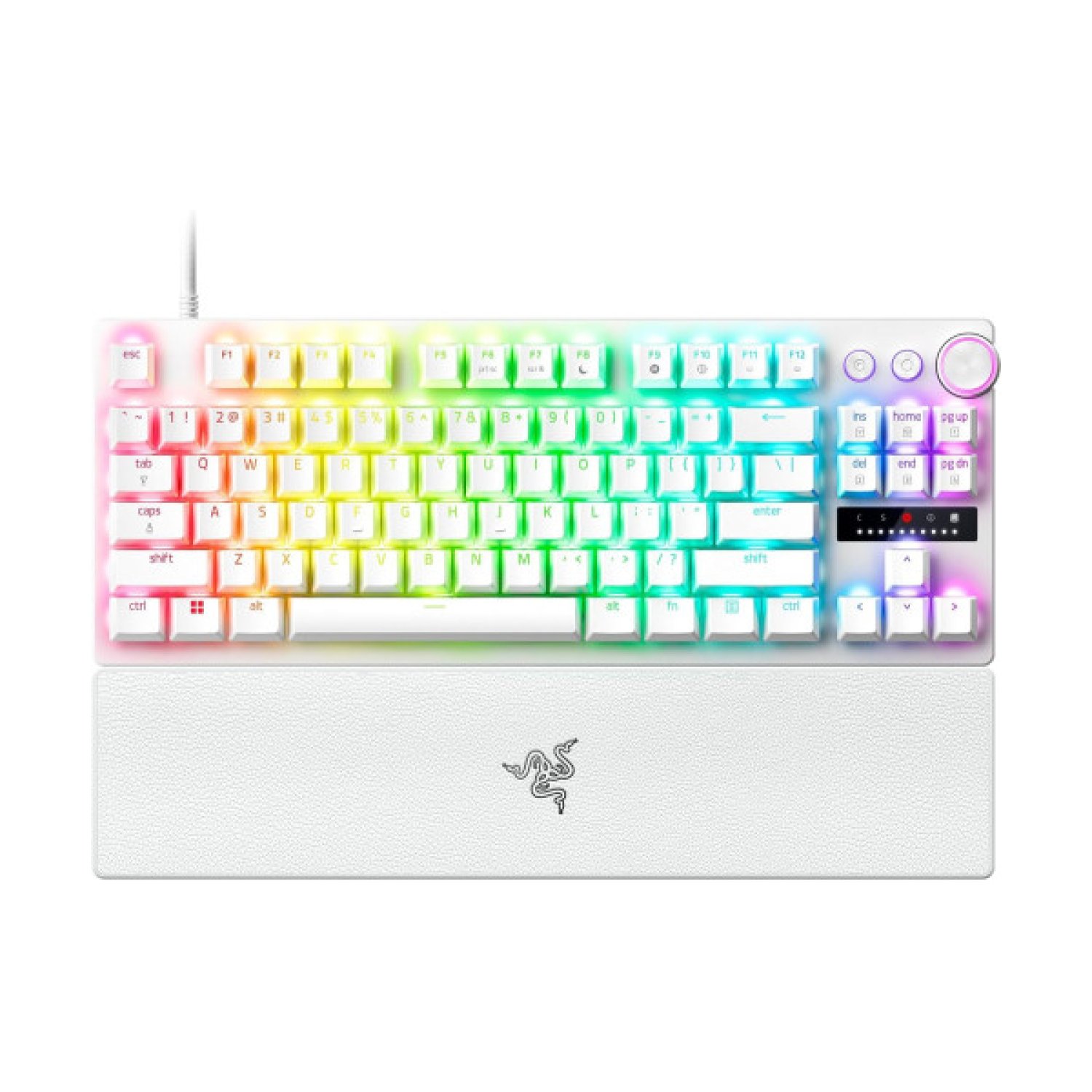 Razer Huntsman V3 Pro · Tenkeyless · Switches Ópticos · Blanco