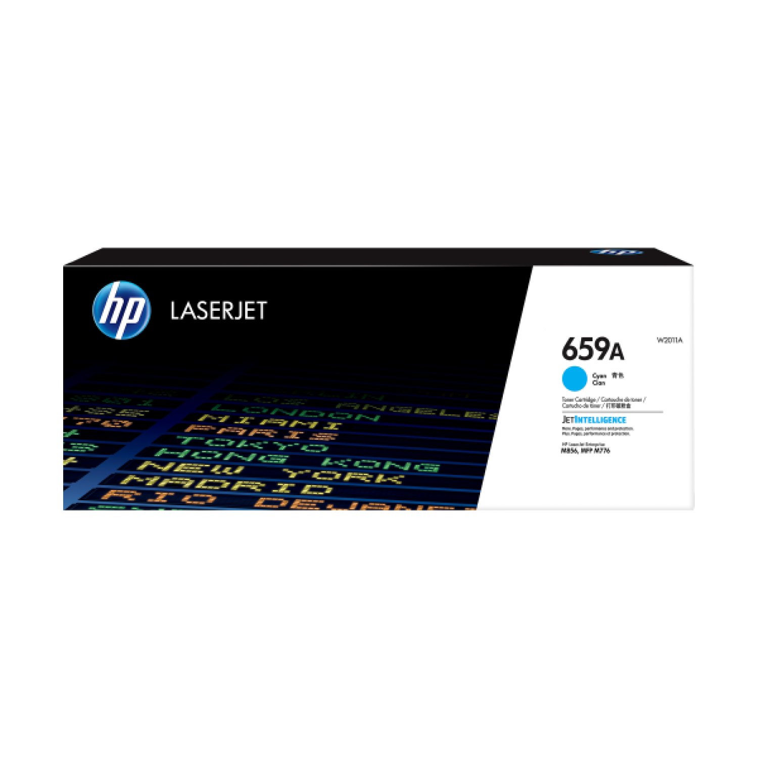 HP LaserJet · Cartucho de Tóner Original · 659A Cian