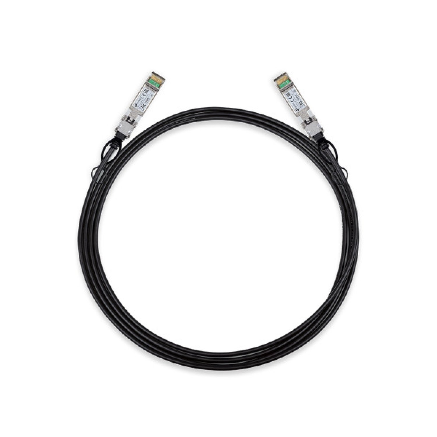TP-Link · Cable SFP+ DAC · 3 Metros · Fibra Óptica · Negro