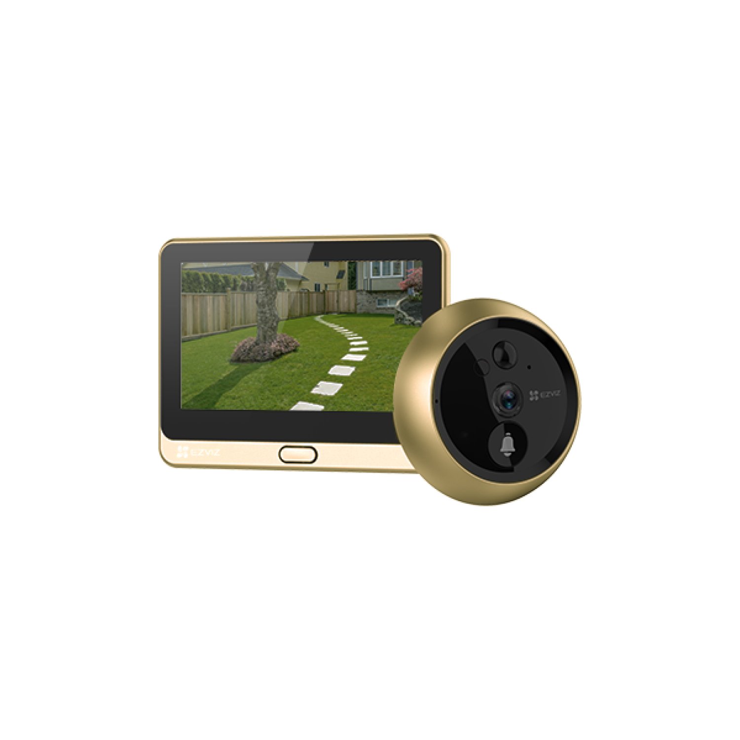 Ezviz DP2C · Adaptador de Red · Dorado
