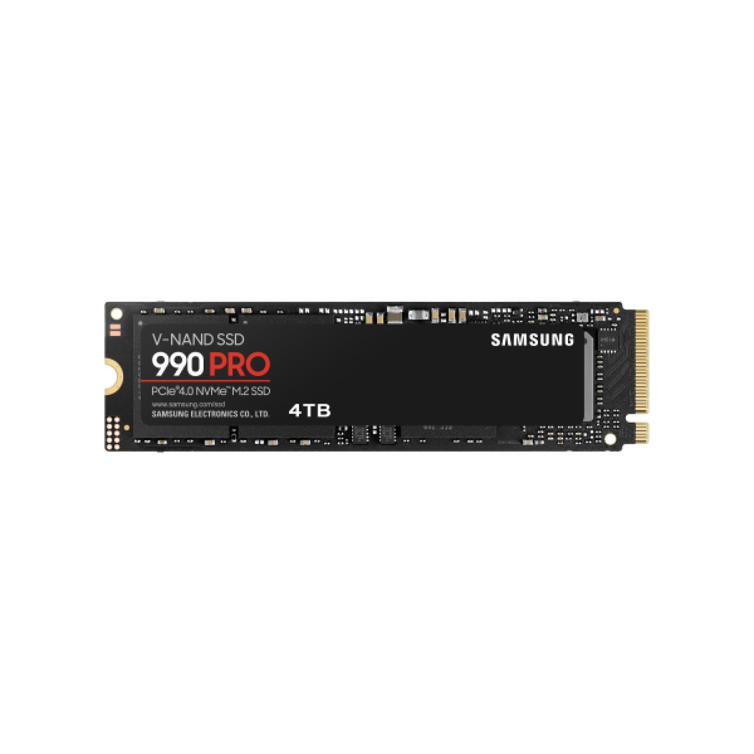Samsung 990 PRO · 4TB · M.2 NVMe · PCI Express 4.0 · V-NAND MLC