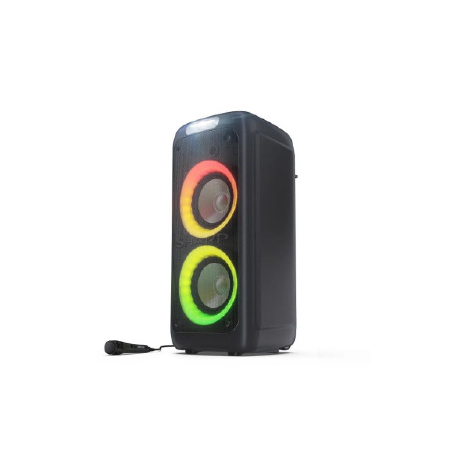 Sharp PS 949 · Altavoz Karáoke · 132W · Micrófono Incluido · Bluetooth TWS · Luces Multicolor