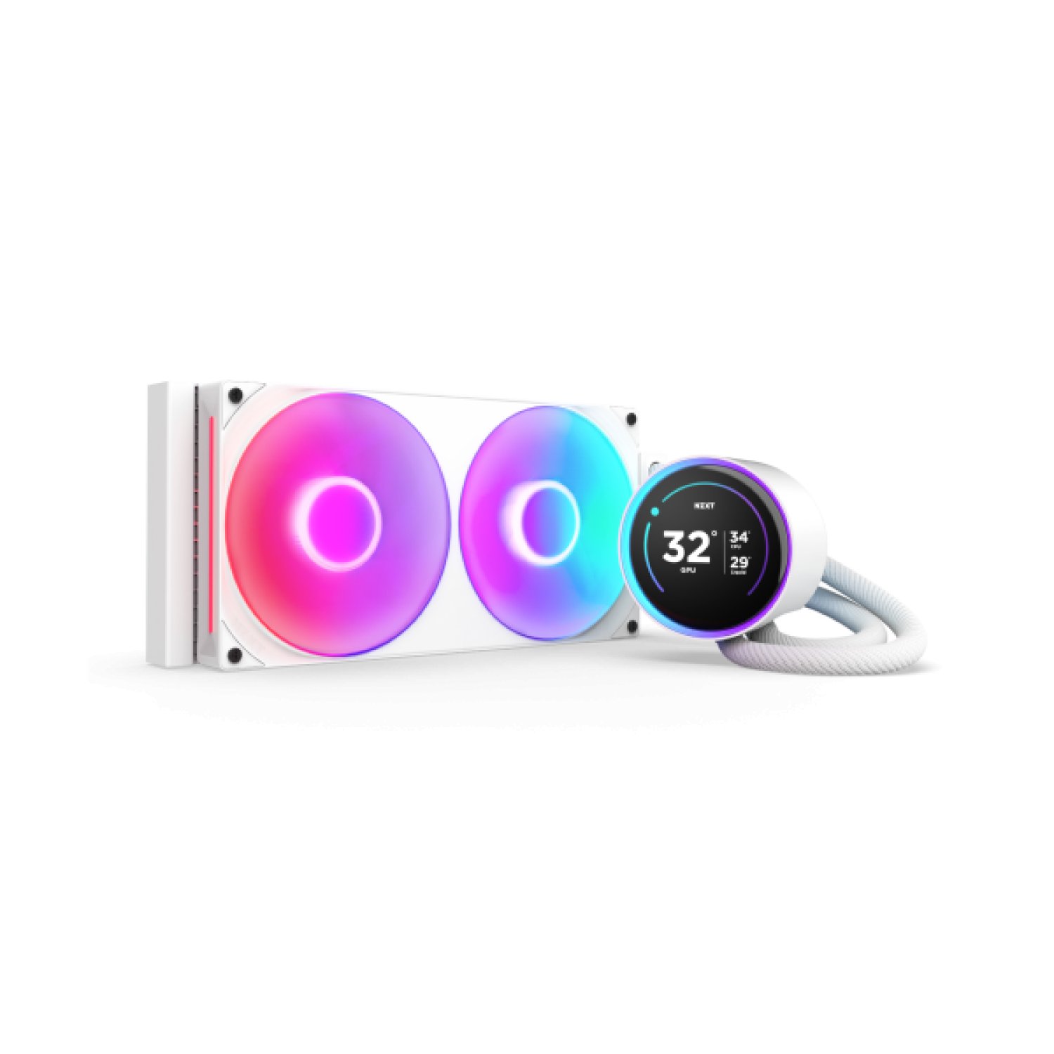 NZXT Kraken Elite 280 · Refrigeración líquida AIO · 2x140mm · RGB