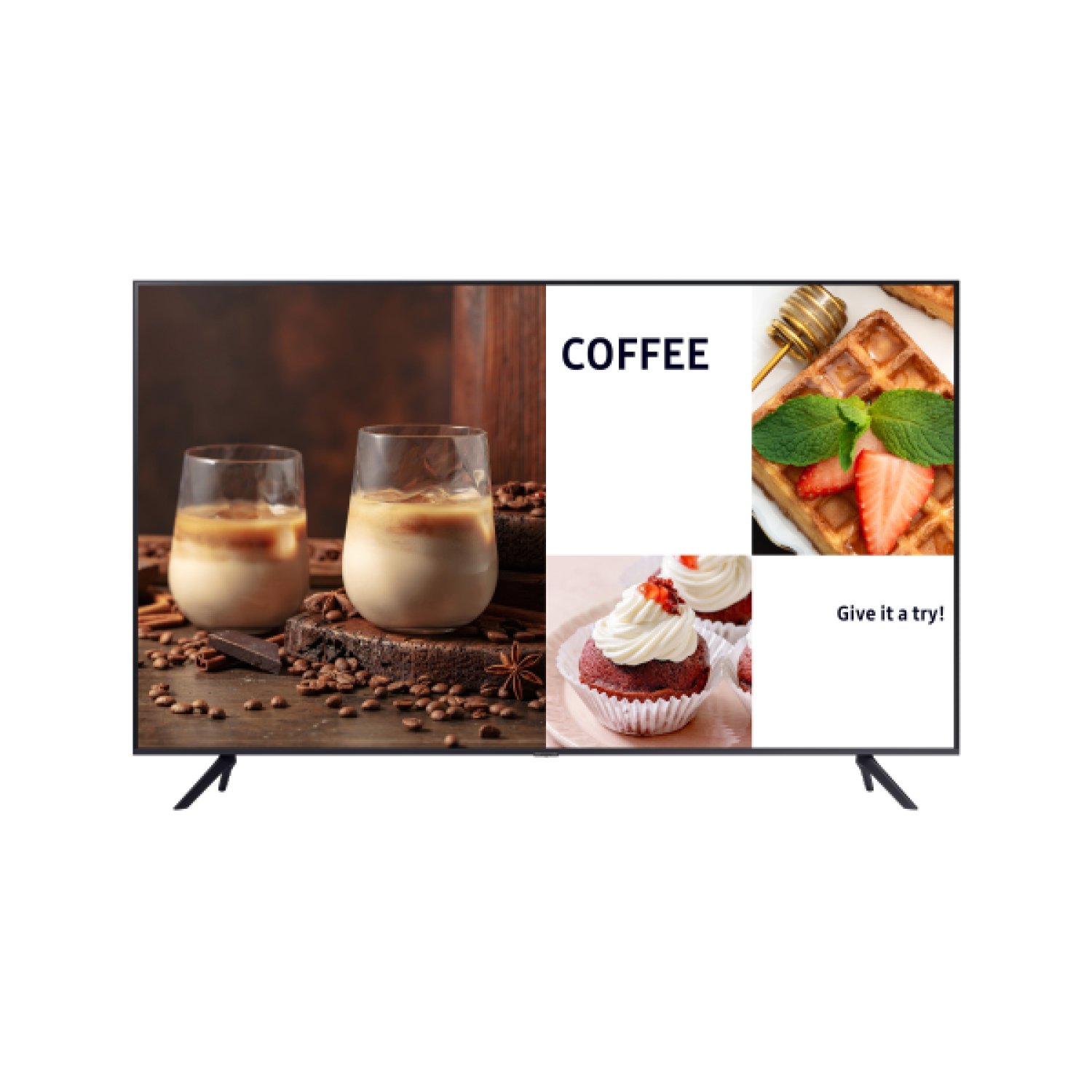 Samsung LH65BECHLGUXEN · Pantalla Señalización Digital · 65" 4K · LED · WiFi · Tizen