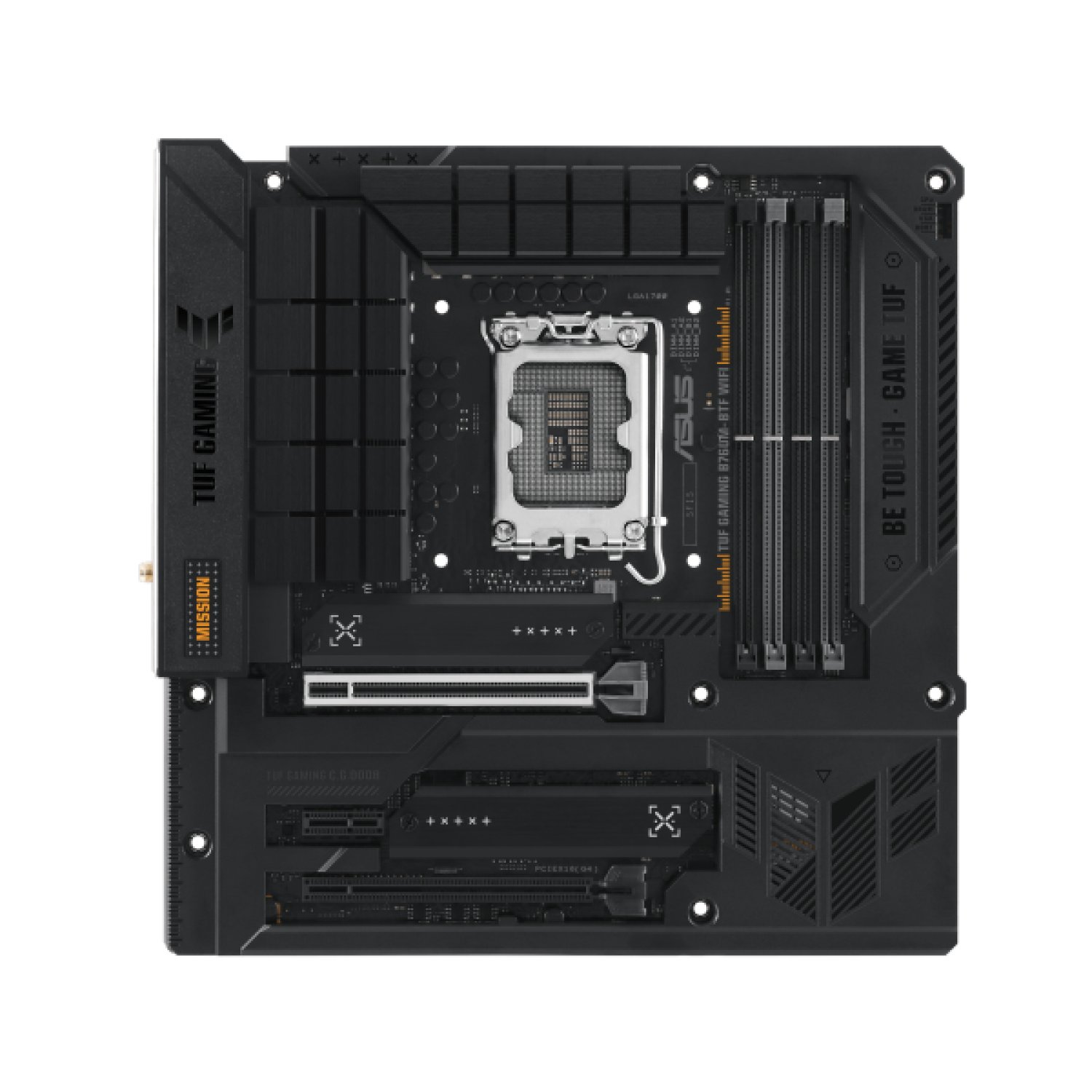 ASUS TUF Gaming B760M-BTF · Intel B760 · Micro ATX · LGA 1700 · WiFi