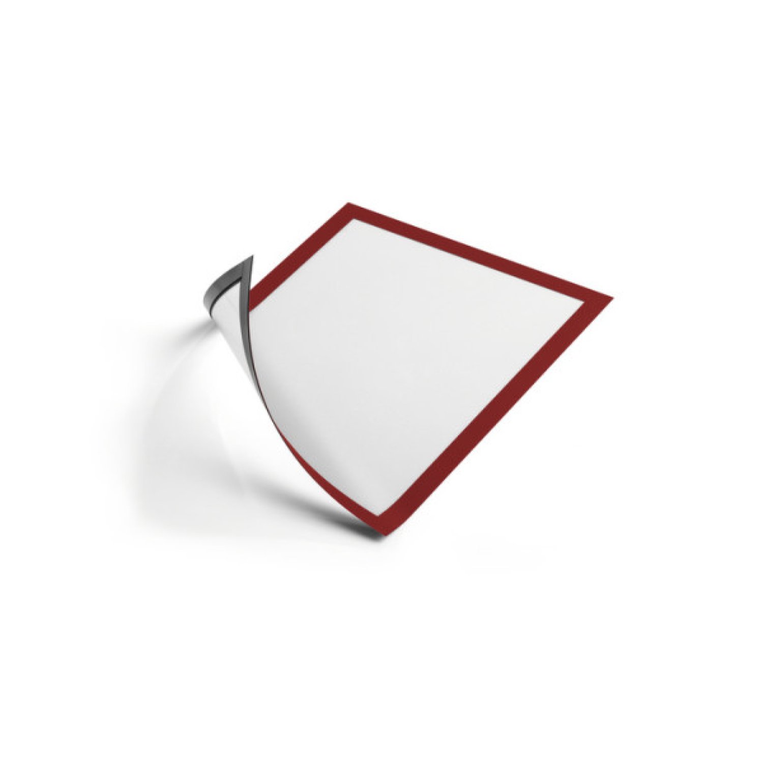 Durable DuraFrame · Marco Magnético A4 · Rojo