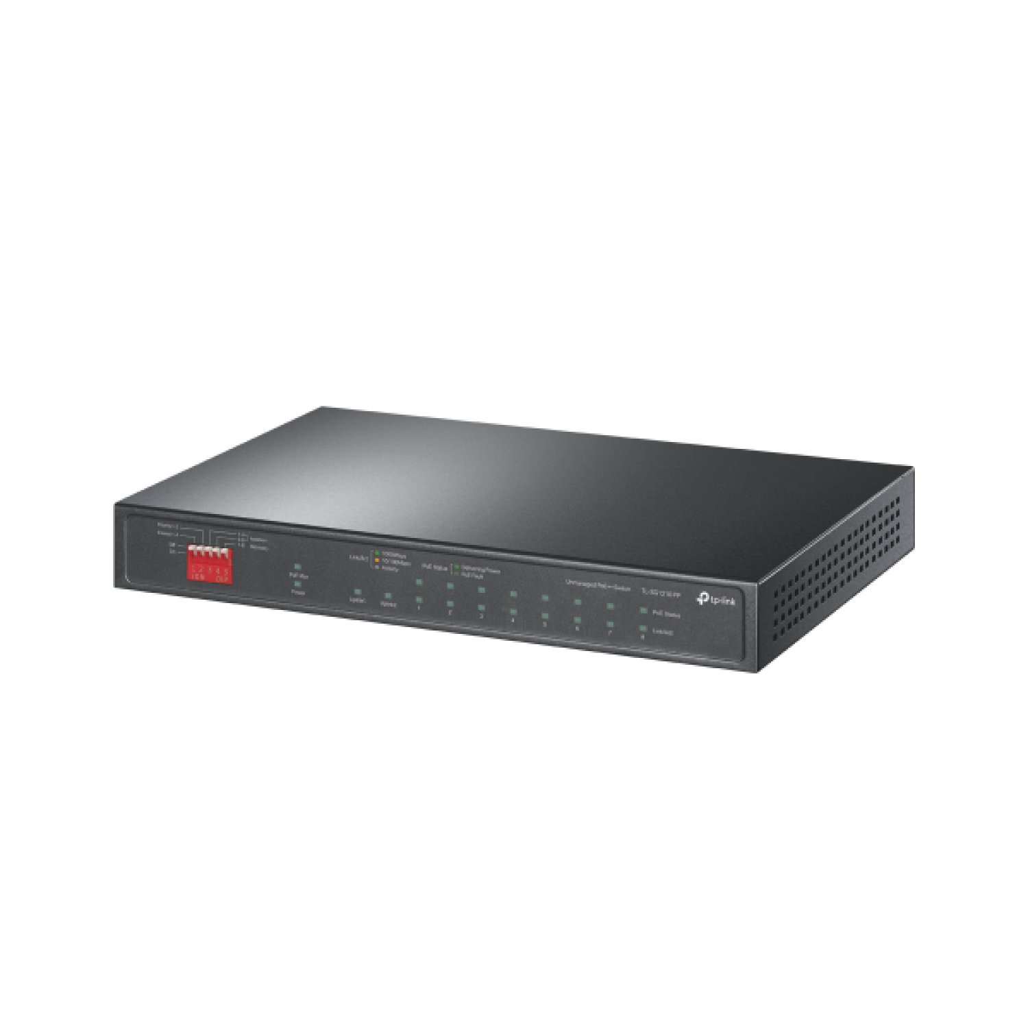 TP-Link TL-SG1210PP · Switch Gigabit No Administrado · 12 Puertos · PoE · Negro