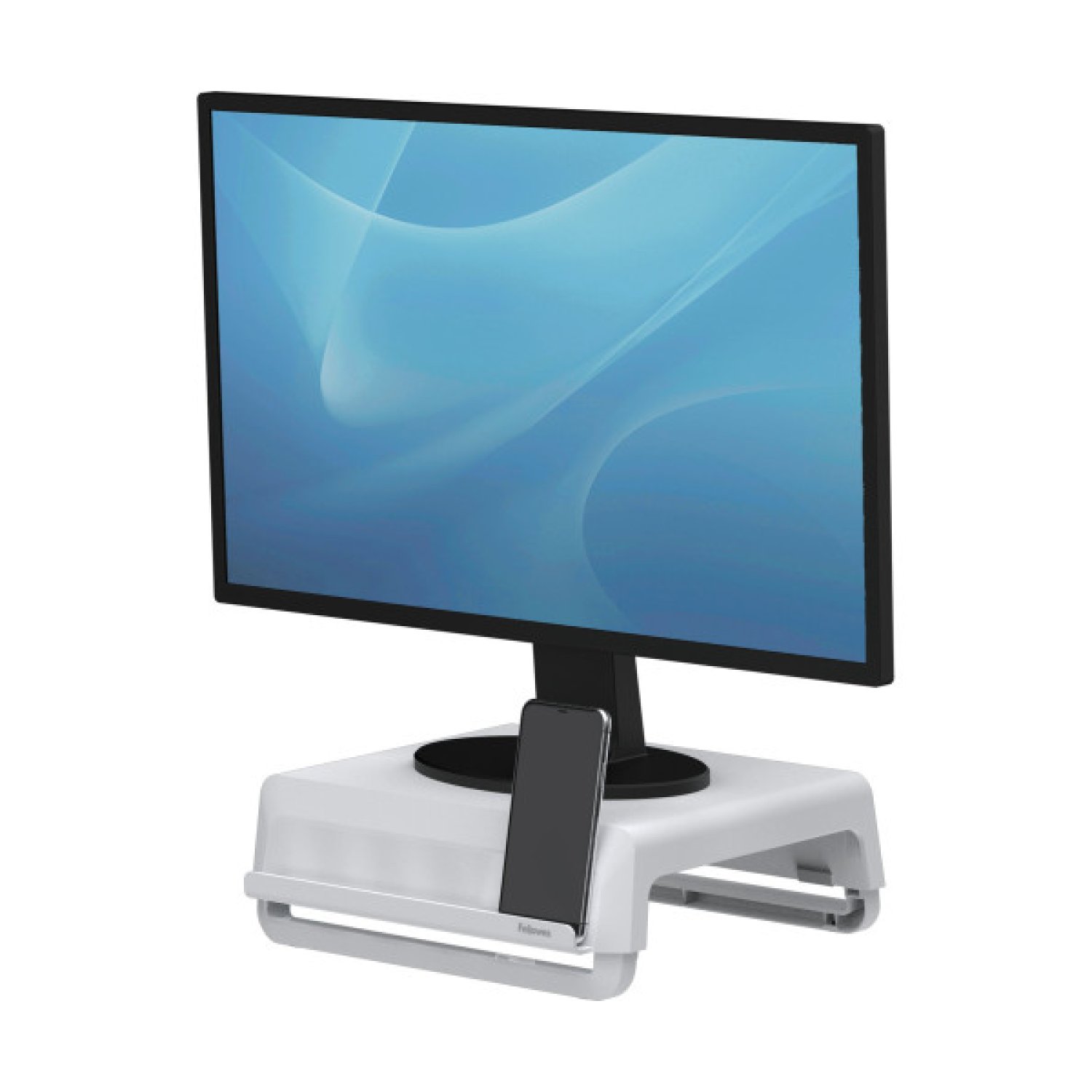 Fellowes Breyta Series · Soporte Elevador Monitor · Blanco