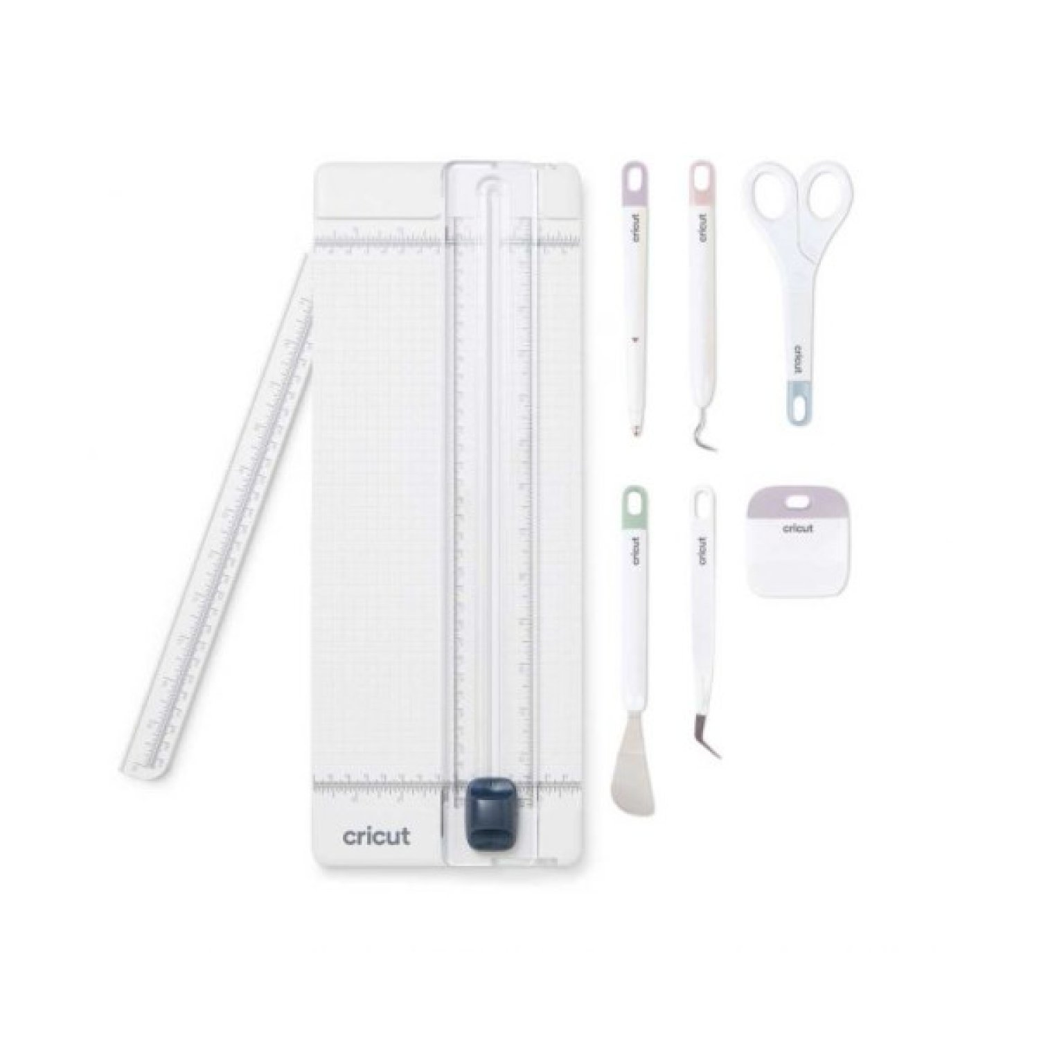 Cricut · Essential Tool Set · 7 Piezas Esenciales · Blanco
