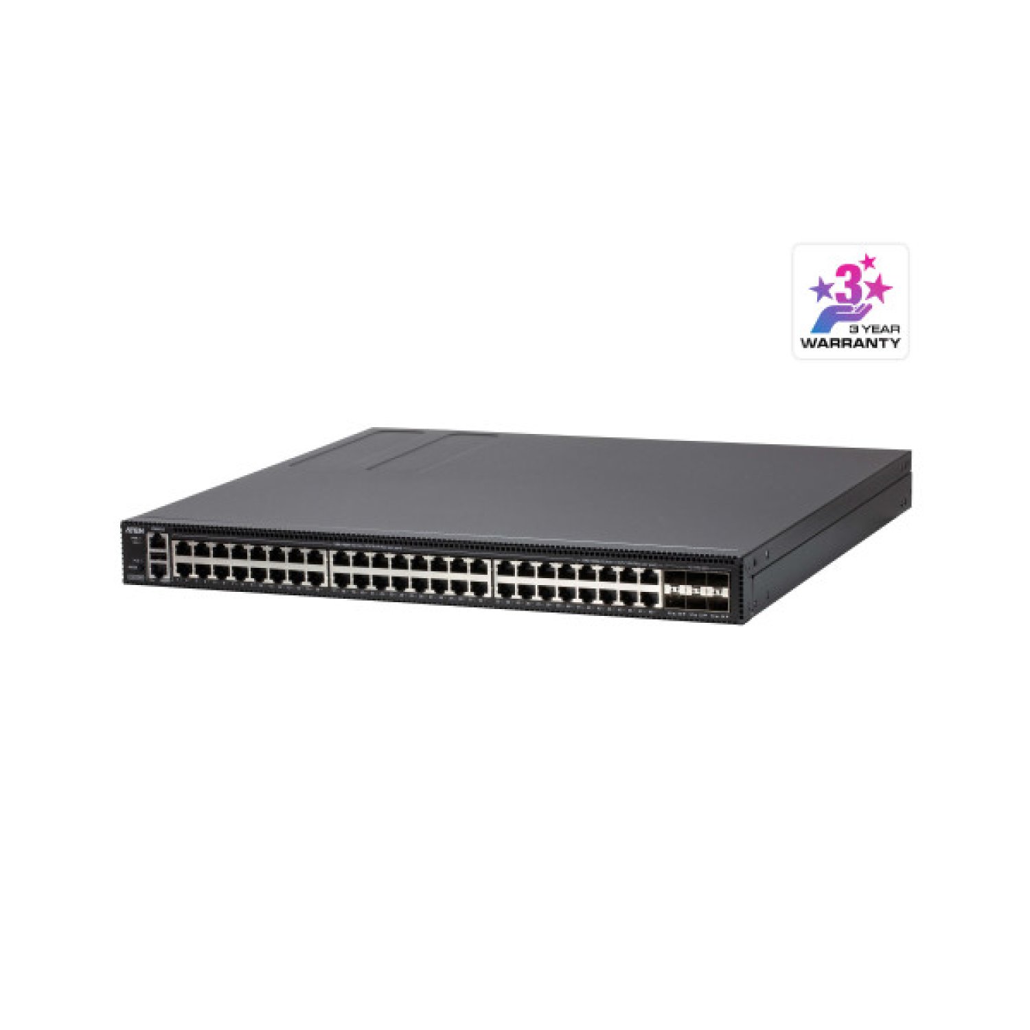 ATEN Switch Ethernet Gigabit Capa 2+ · 54 Puertos · Gestionado