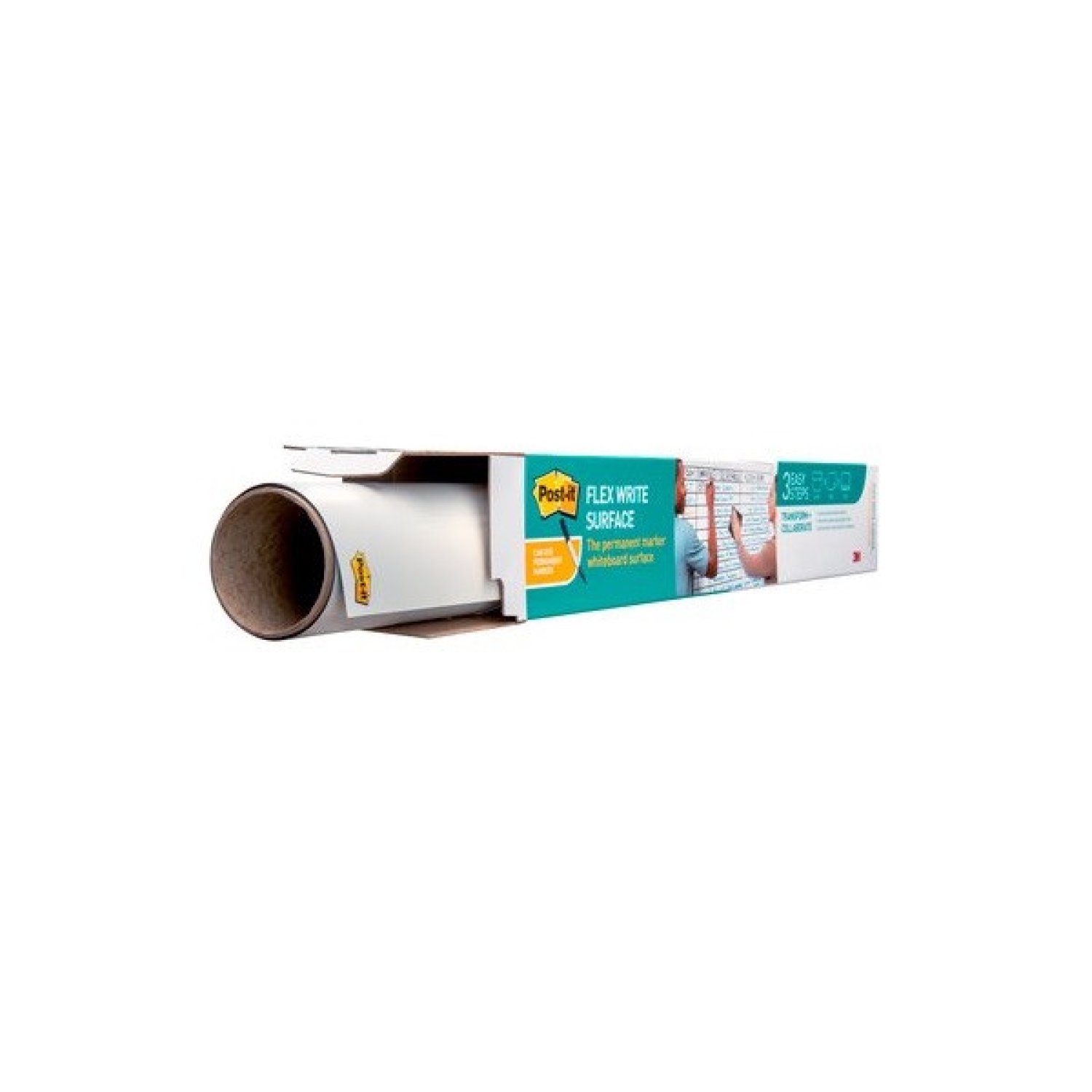 Post-it · Superficie Adhesiva de Borrado en Seco · 1,22x1,83m · Super Sticky Flex Write