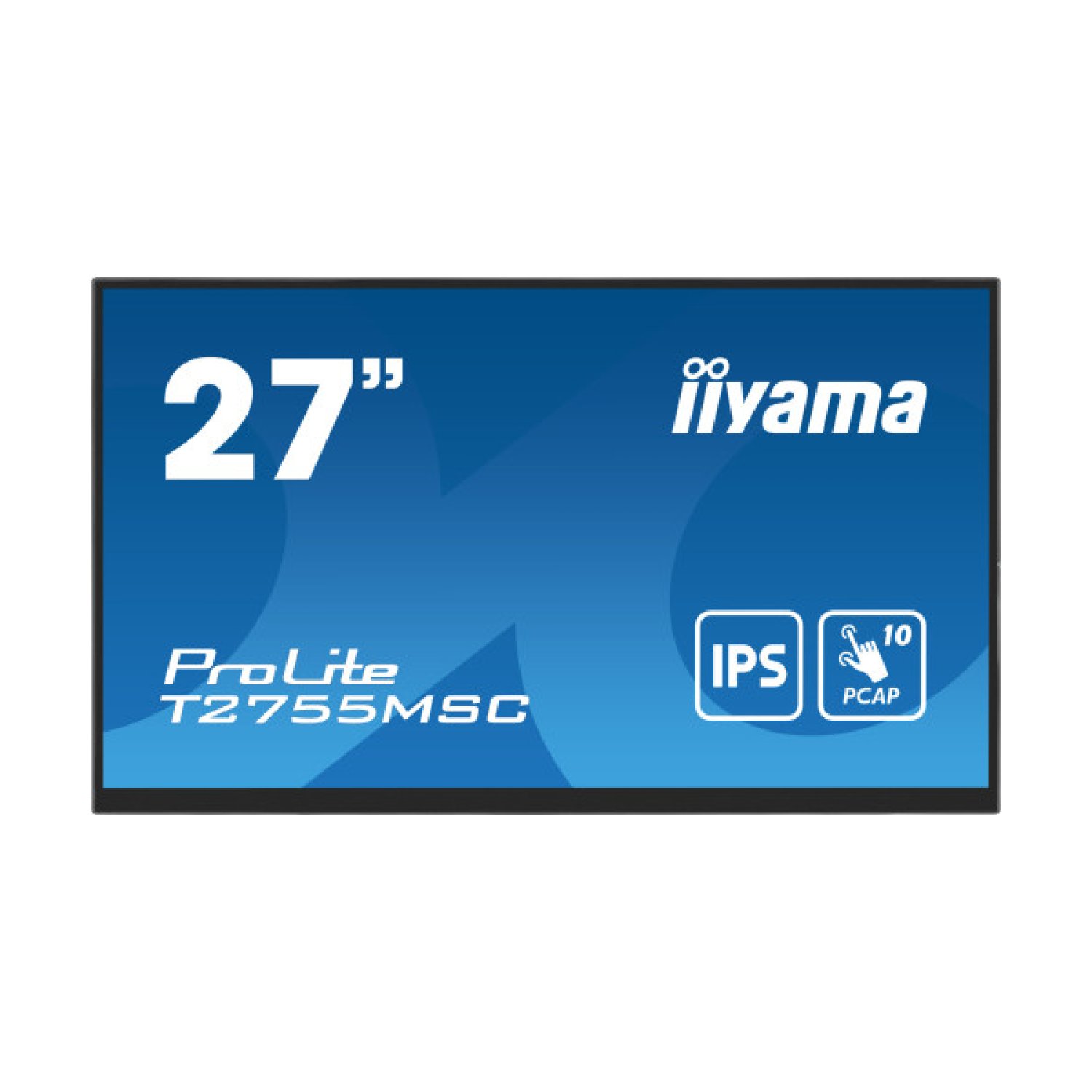 Iiyama T2755MSC · Monitor IPS Táctil 27" · 1920x1080 · HDMI · DisplayPort · Webcam · Micrófono
