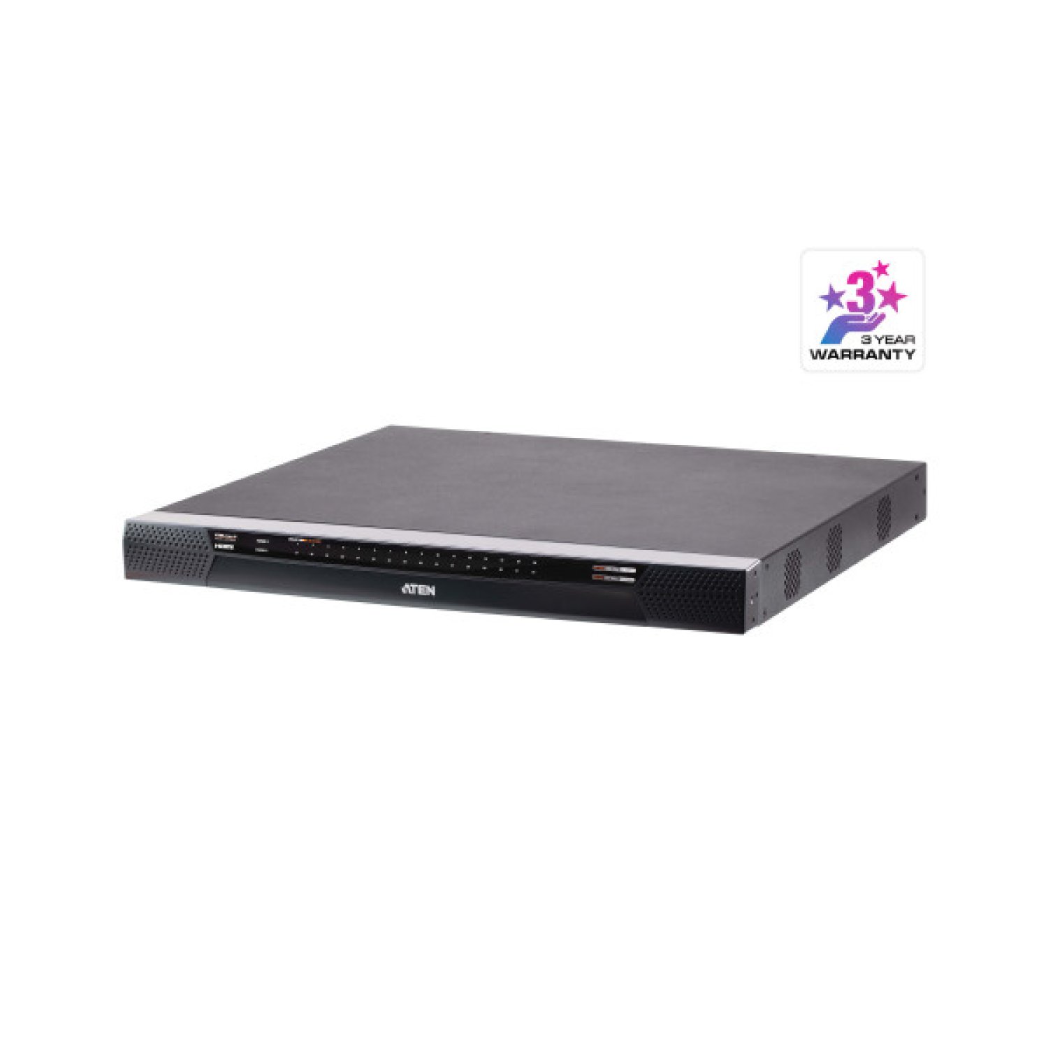 Aten KVM Switch · 32 Puertos Multi-Interfaz · Cat 5 · Acceso Local/Remoto por IP