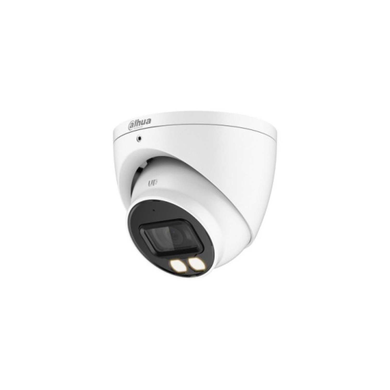 Dahua HAC-HDW1200TP · Cámara Turret Híbrida 2MP · IR 40m · Audio · 2.8mm