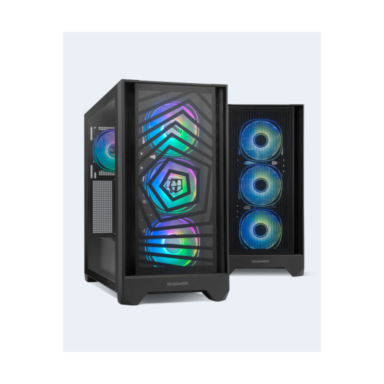 Nox Hummer Plasma · Caja ATX · Ventiladores ARGB · 2 Frontales