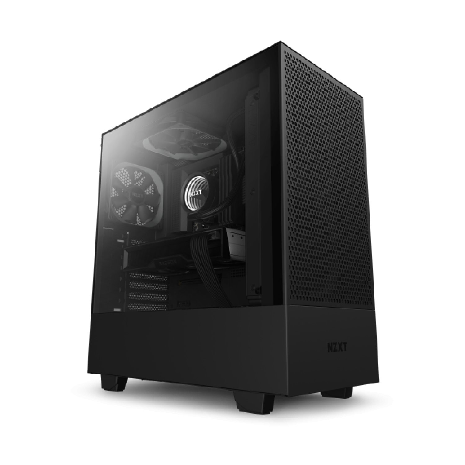 NZXT H5 Flow 2024 · Caja ATX · Diseño Moderno · Cristal Templado · Negro