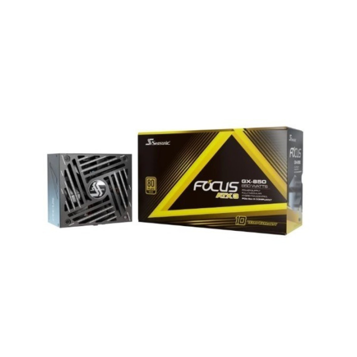 Seasonic Focus GX-850 · Fuente 850W · 80 Plus Gold · Modular
