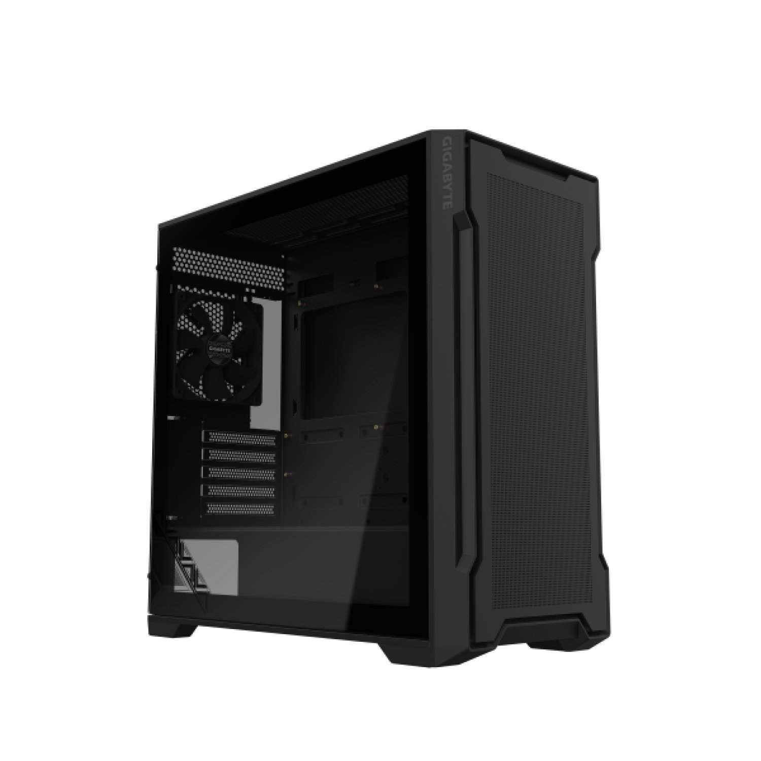 Gigabyte C102 Glass · Torre Midi · Cristal Templado · Negra