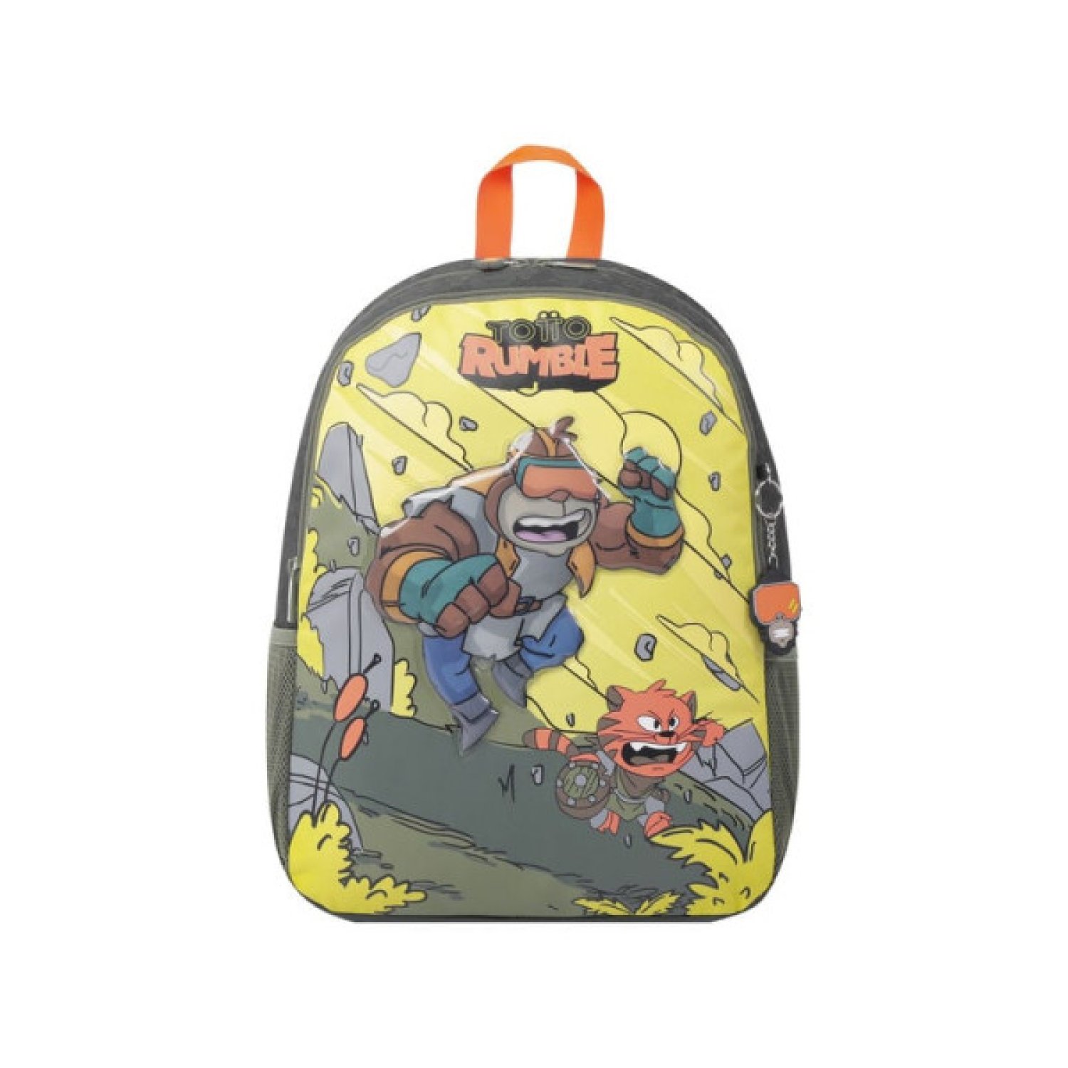 Totto · Mochila Escolar Grande · Compartimento Portátil · Diseño Cartoons