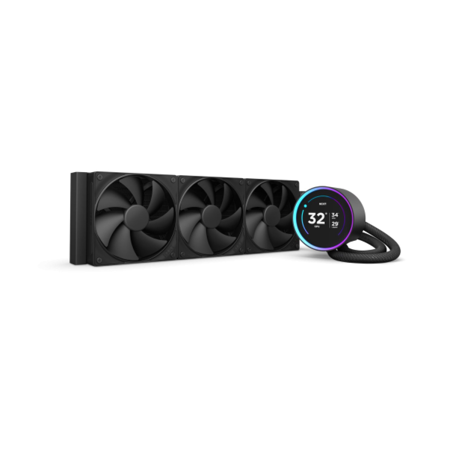 NZXT Kraken Elite 360 · Refrigeración Líquida AIO · 3x 120mm · Negro