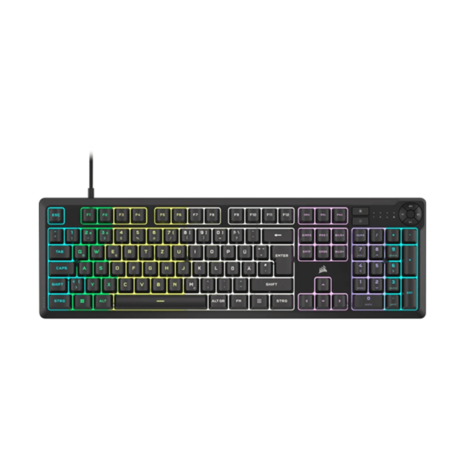 Corsair K55 Core · Teclado Mecánico · RGB · Negro
