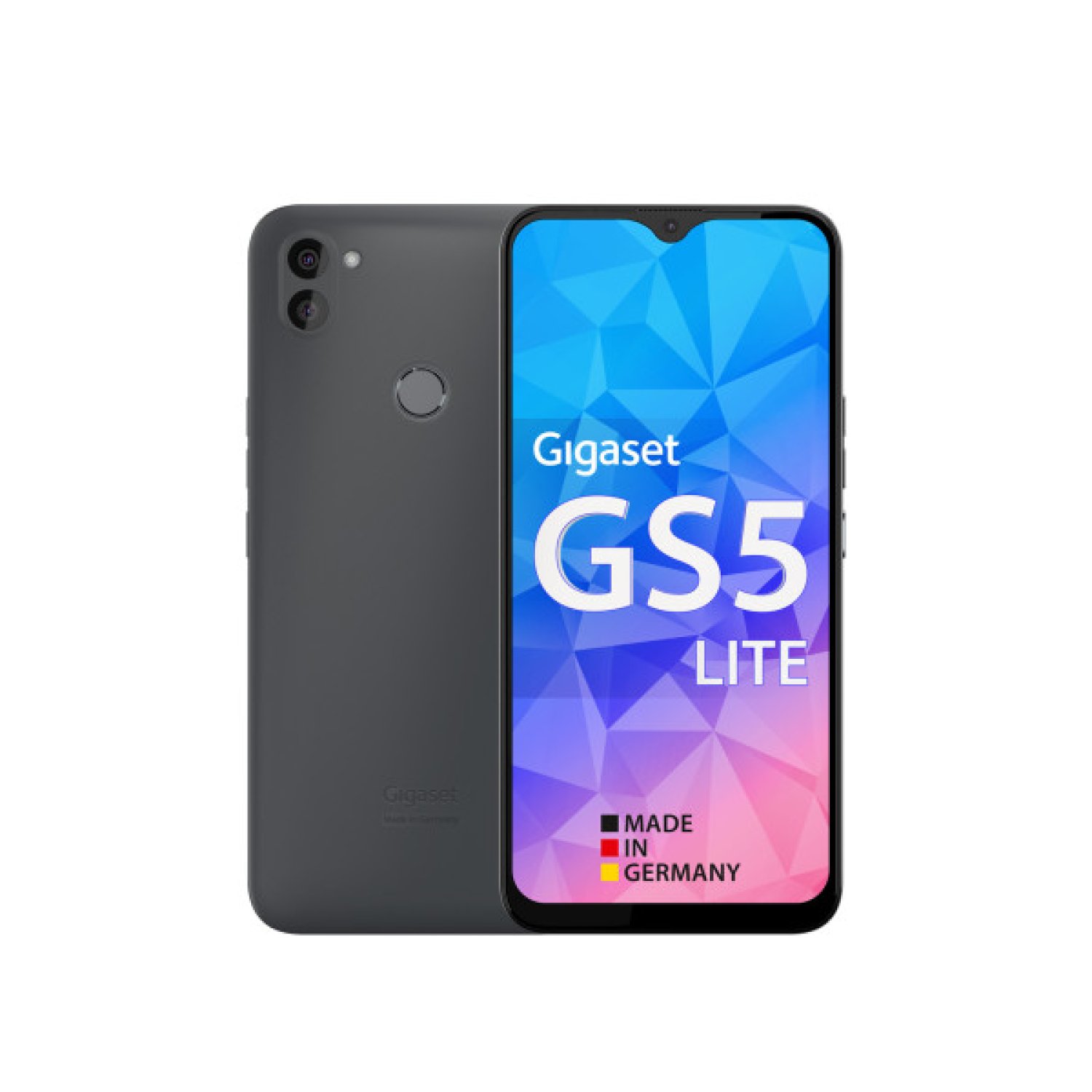 Gigaset GS5 Lite · 6,3" · Dual SIM · Android 12 · 4GB RAM · 64GB · 4G · Gris
