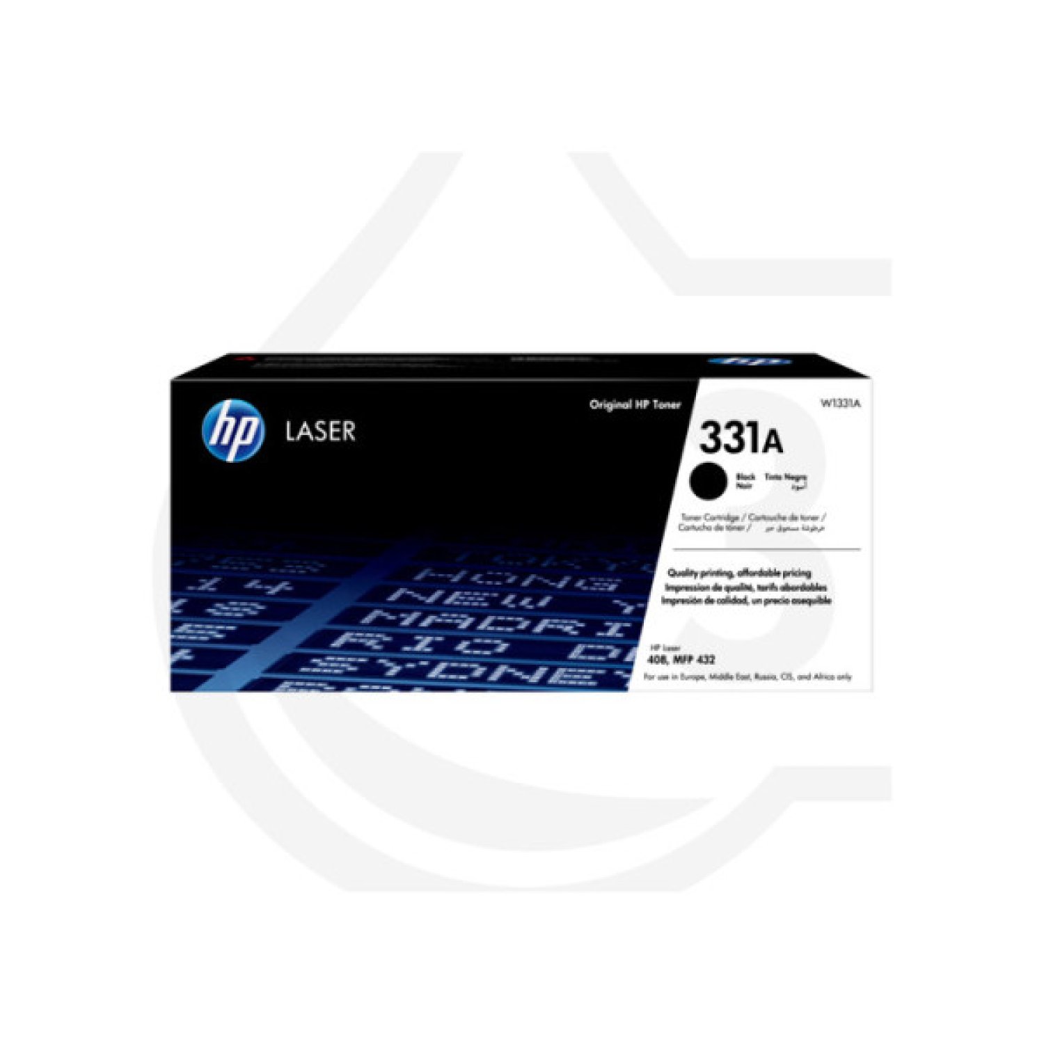HP Toner 331A · Negro · Compatible LaserJet