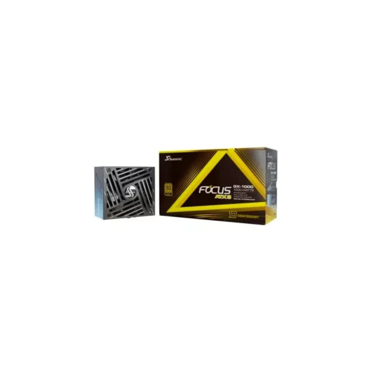 Seasonic Focus GX-1000 · Fuente 1000W · 80 Plus Gold · Modular