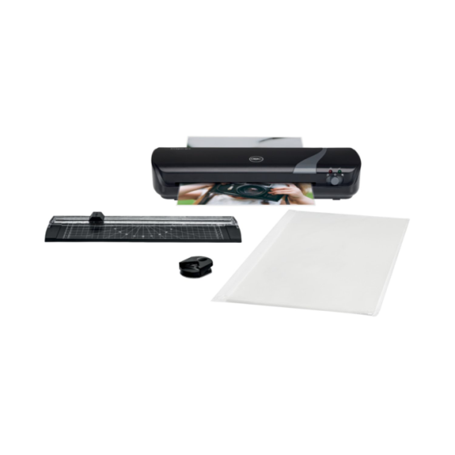 GBC Inspire+ · Plastificadora Frío/Caliente · 250 mm/min · Negro
