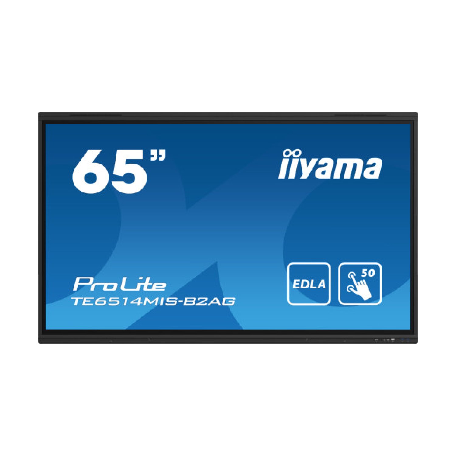 Iiyama · Monitor 65" 4K · Android 13 · 3840x2160 UHD · 435cd/m² · WiFi · USB-C 100W