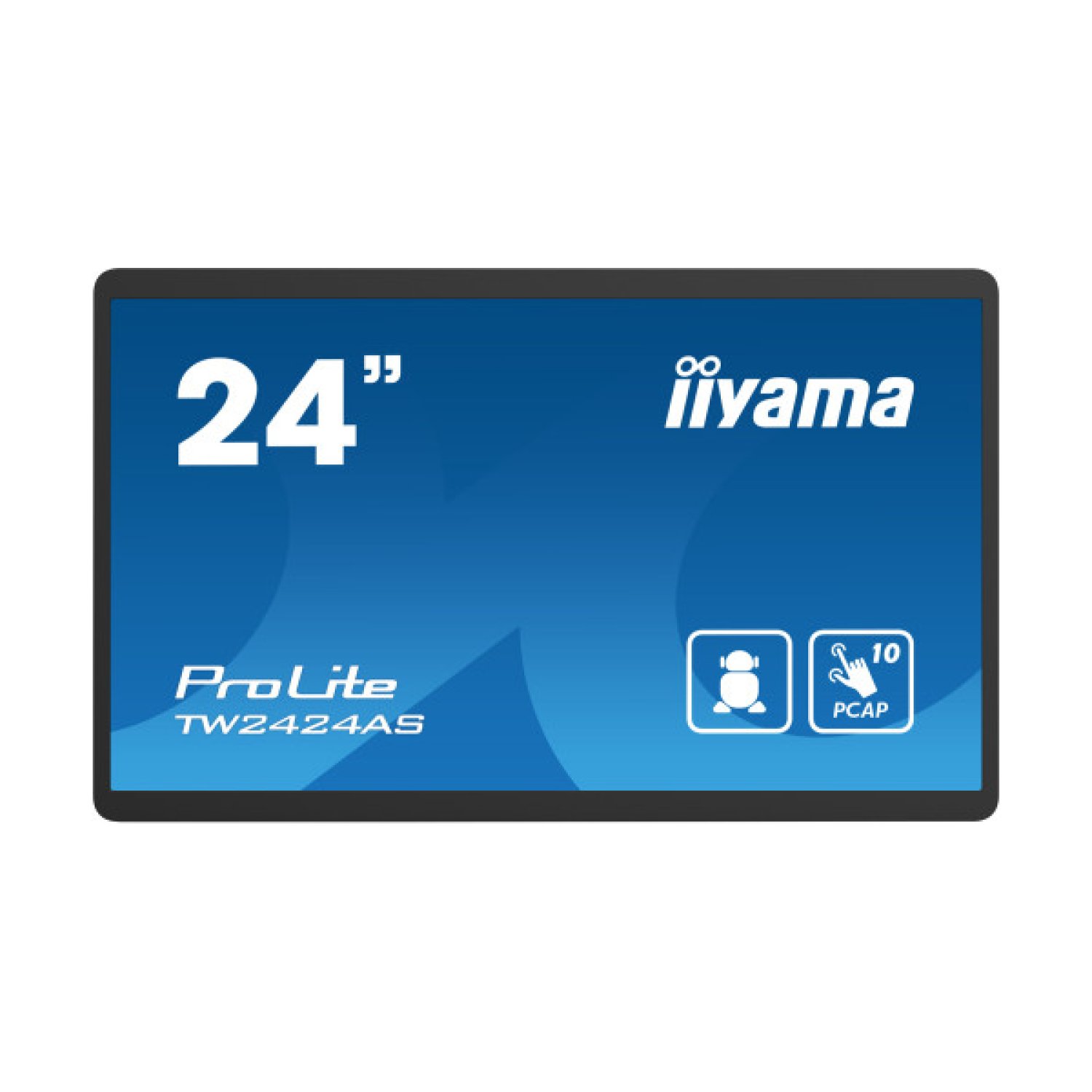 Iiyama Panel-PC 24" · Android 12 · 4GB RAM · 32GB · Táctil 10 puntos · 1920x1080 IPS · WiFi · Bluetooth 5.2