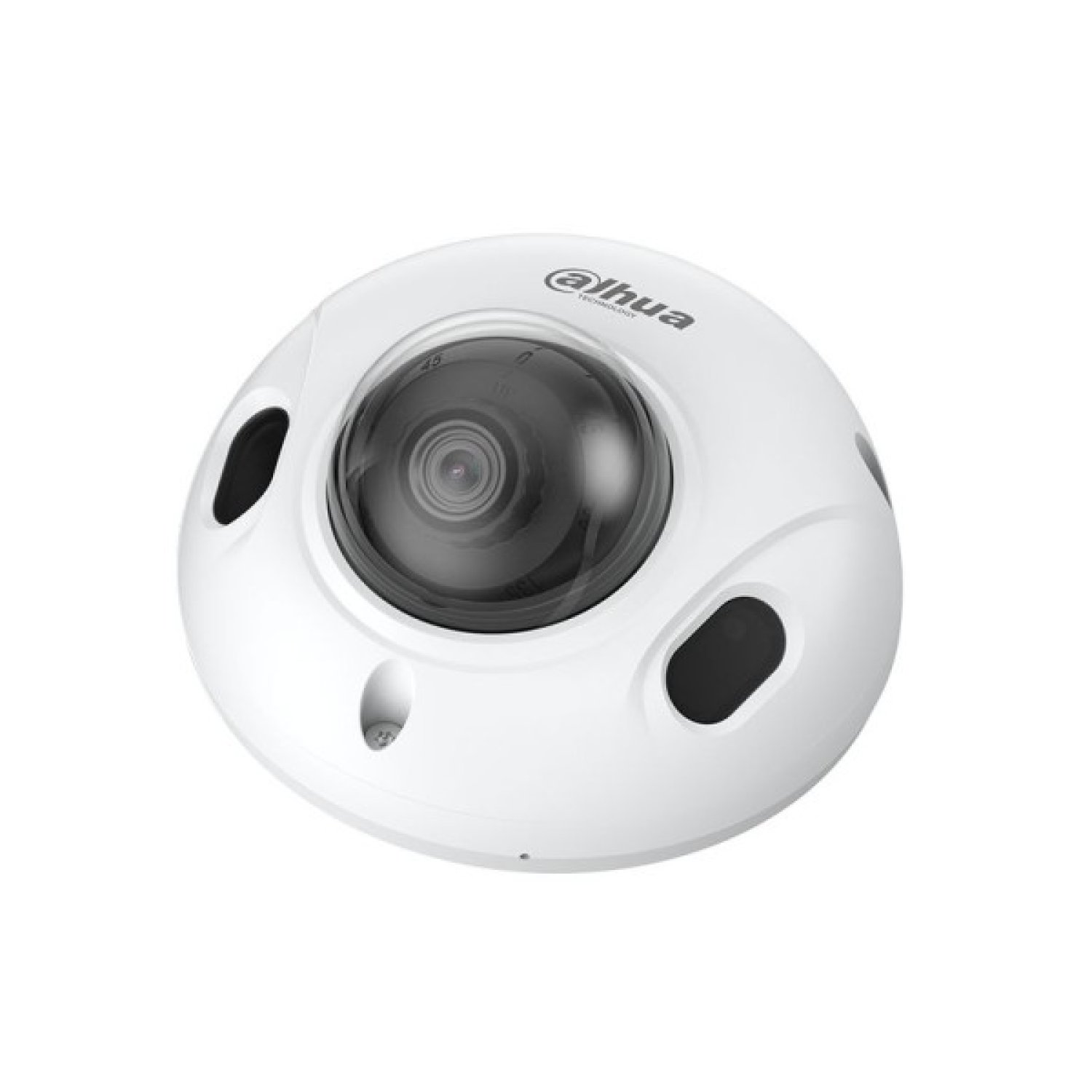 Dahua · Cámara IP Domo WizSense · 5MP · IR 30m · 2.8mm · POE · MicroSD 256GB