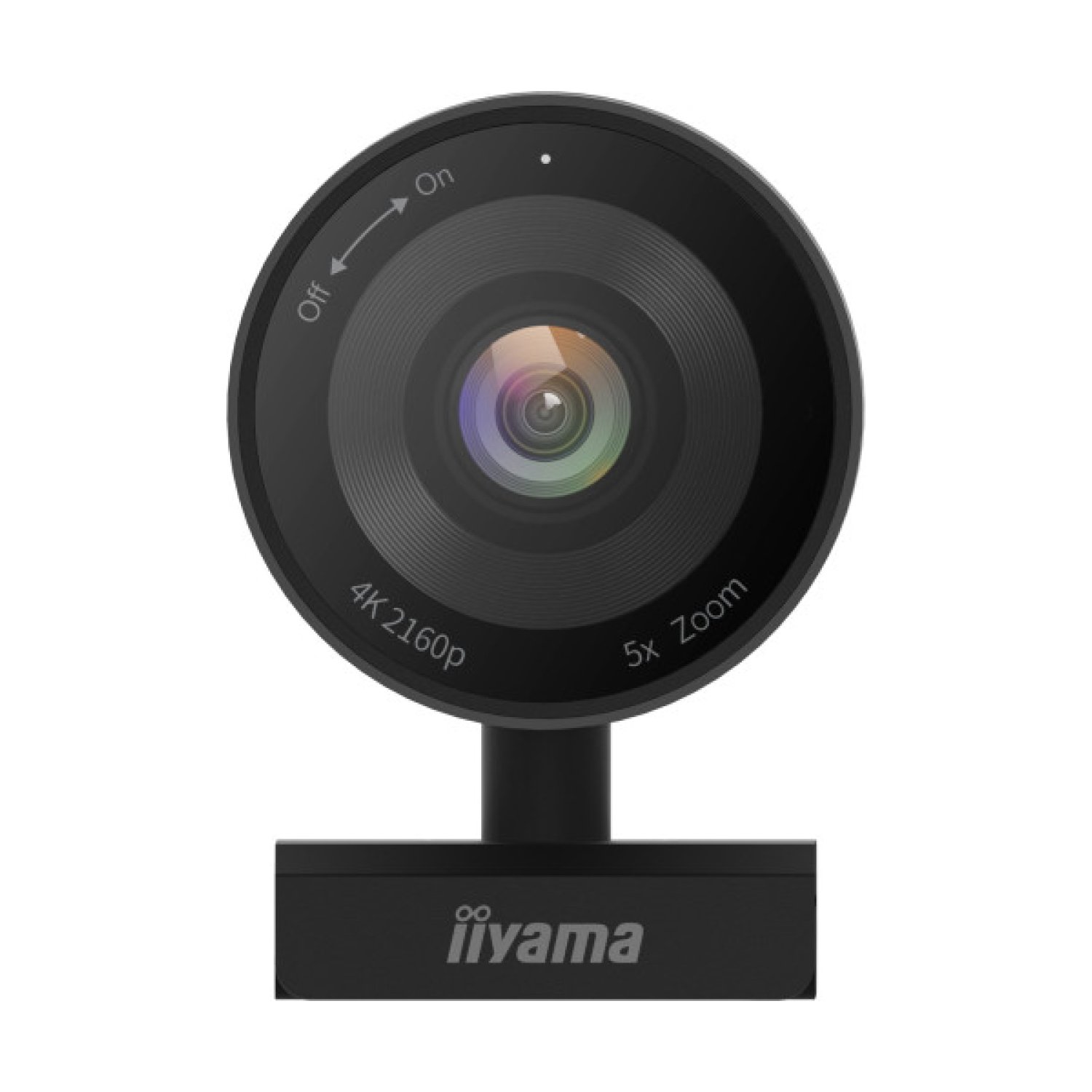 Iiyama UC-CAM10PRO · Cámara 4K UHD · 8MP Starvis · 120° FOV · 5X Zoom · Cancelación 2D/3D