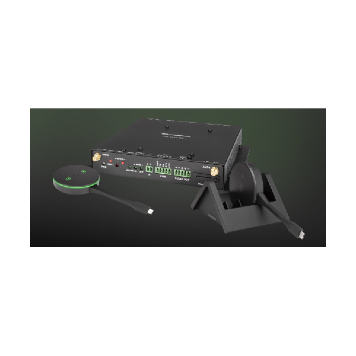 Crestron AirMedia Series 3 · Kit Inalámbrico · AM-3200-WF + 2 Adaptadores AM-TX3-100